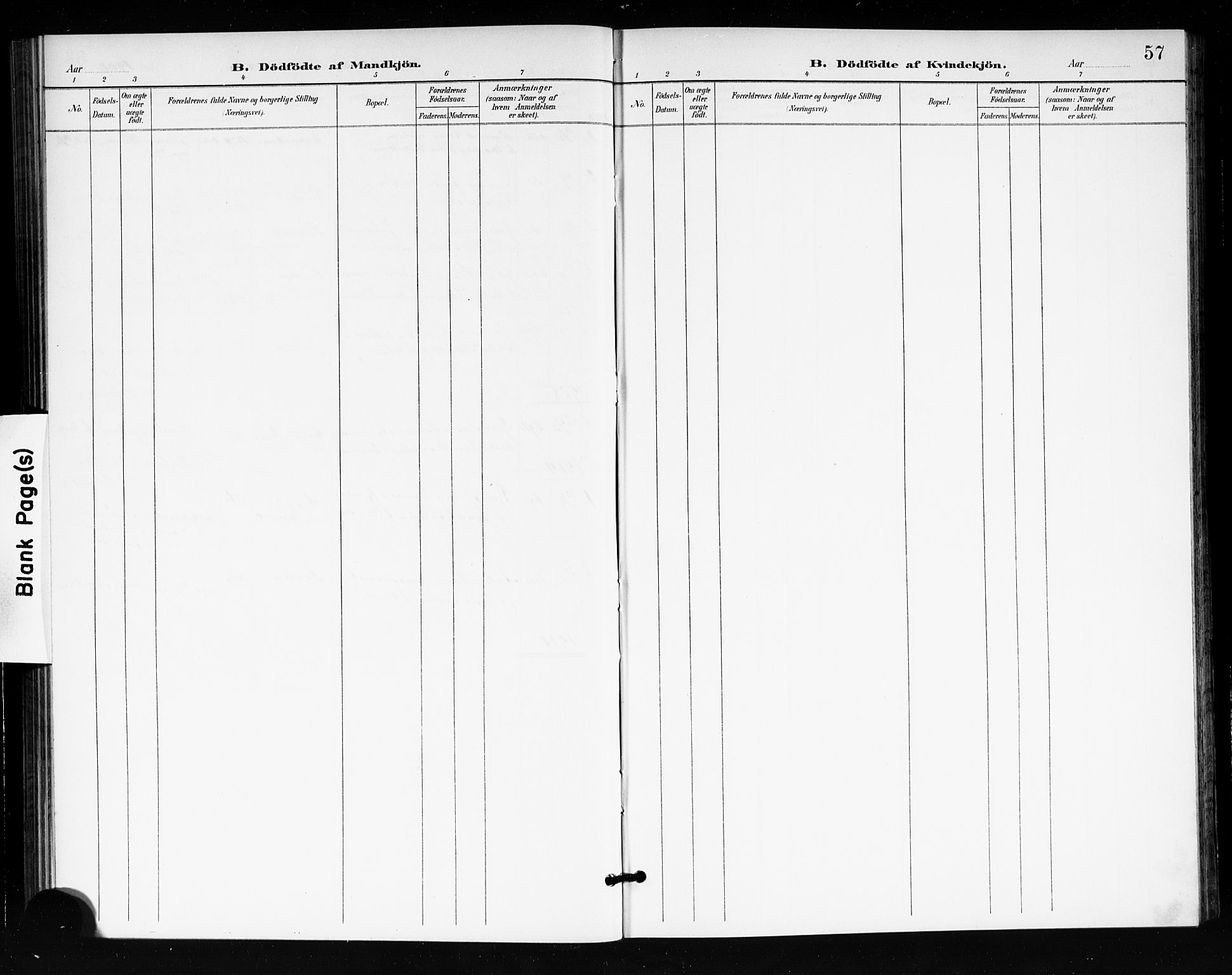 Tjøme kirkebøker, SAKO/A-328/G/Ga/L0001: Parish register (copy) no. 1, 1901-1910, p. 57