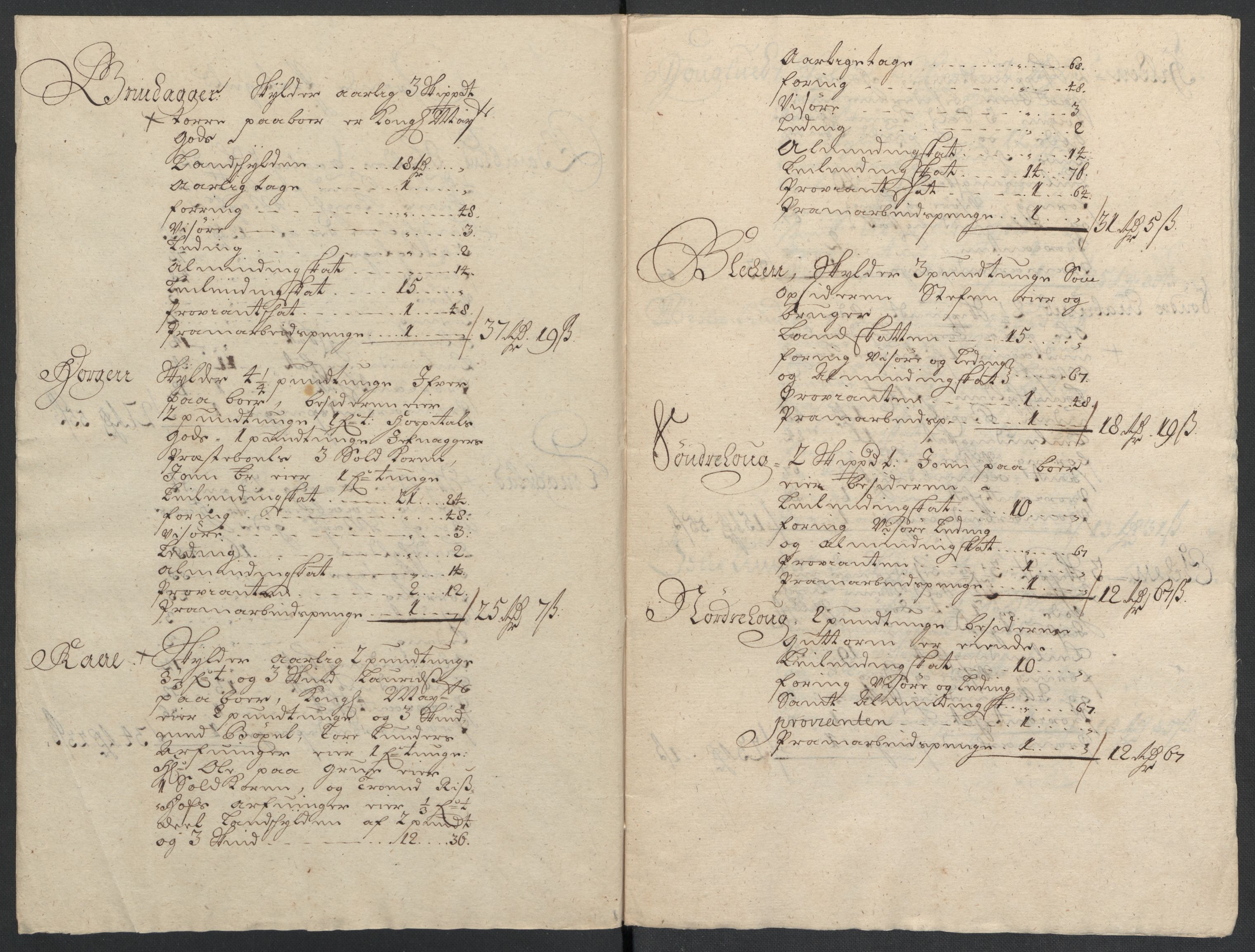 Rentekammeret inntil 1814, Reviderte regnskaper, Fogderegnskap, RA/EA-4092/R18/L1305: Fogderegnskap Hadeland, Toten og Valdres, 1707-1708, p. 276