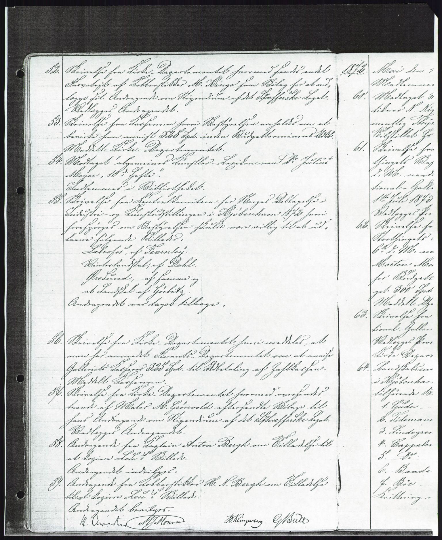 Nasjonalgalleriet, NMFK/NG-1000/A/Aa/L0001: Forhandlingsprotokoll 1869-1877, 1869-1877, p. 31