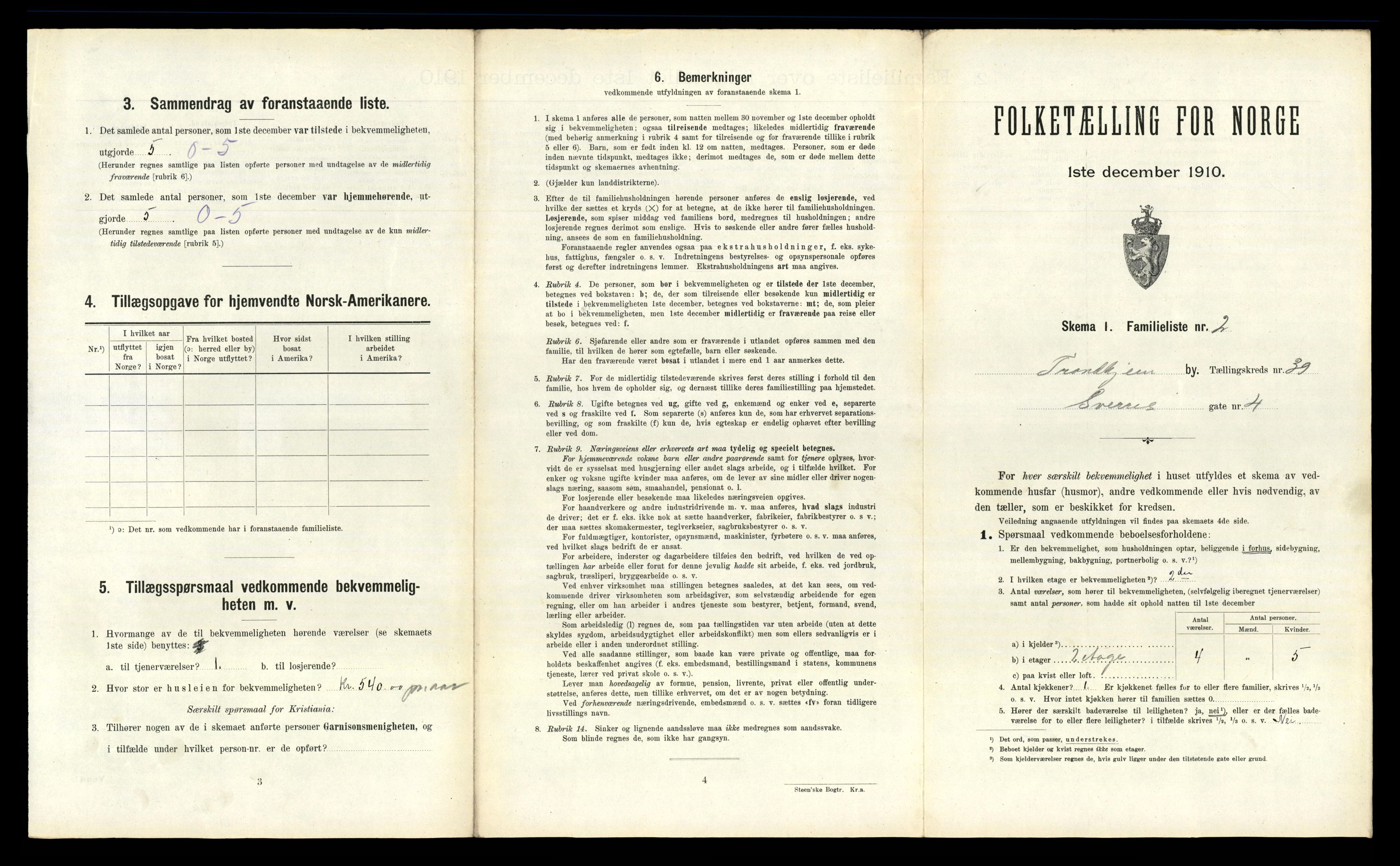 RA, 1910 census for Trondheim, 1910, p. 10341