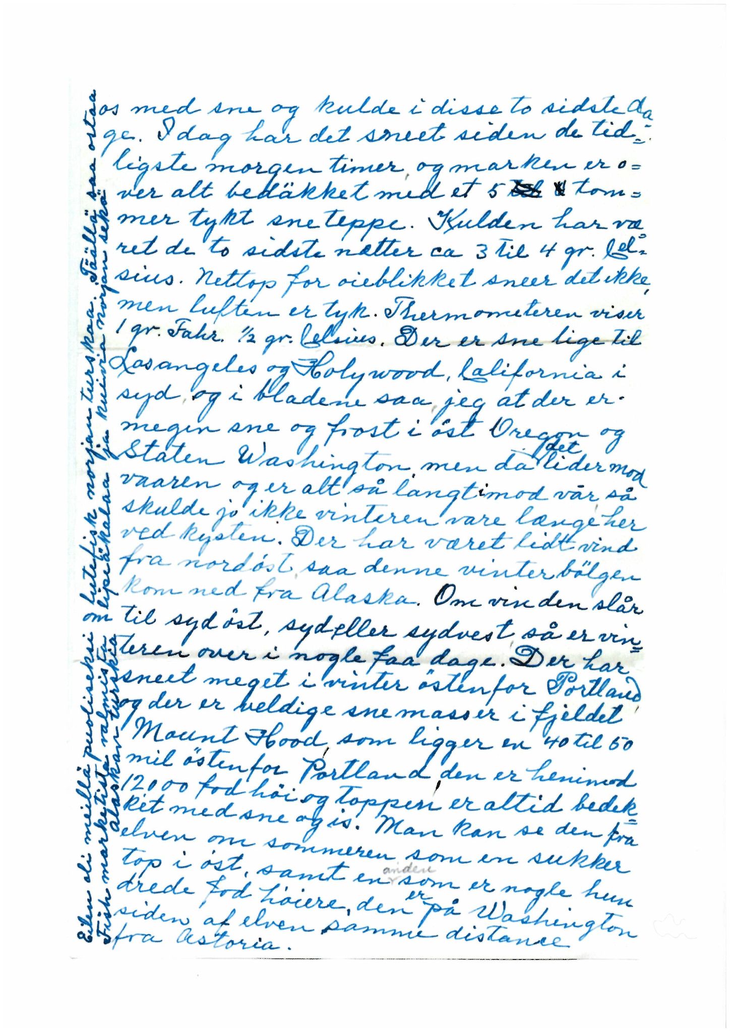 Elise Balos brevsamling, FMFB/A-1082/F/Fb/L0006:  Brev fra Hans J. Lilleeng til Elise Balo, 1939
