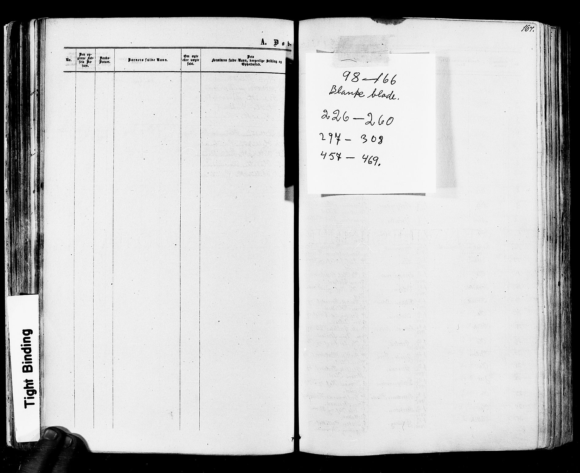 Flesberg kirkebøker, SAKO/A-18/F/Fa/L0007: Parish register (official) no. I 7, 1861-1878, p. 167