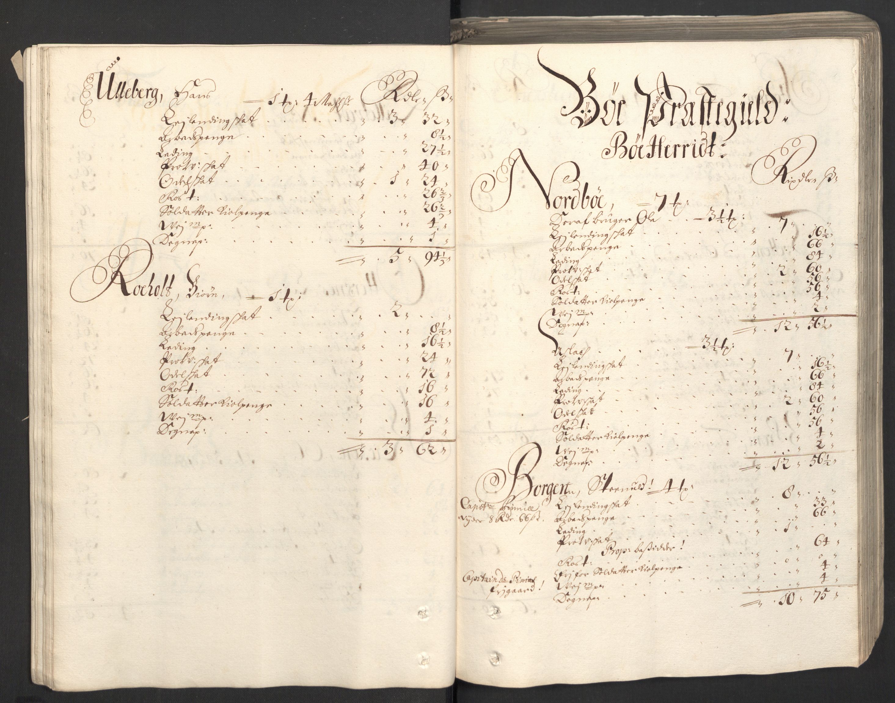 Rentekammeret inntil 1814, Reviderte regnskaper, Fogderegnskap, AV/RA-EA-4092/R36/L2098: Fogderegnskap Øvre og Nedre Telemark og Bamble, 1698, p. 100