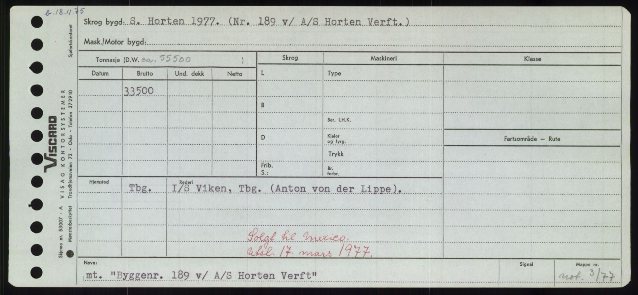 Sjøfartsdirektoratet med forløpere, Skipsmålingen, AV/RA-S-1627/H/Hd/L0006: Fartøy, Byg-Båt, p. 355