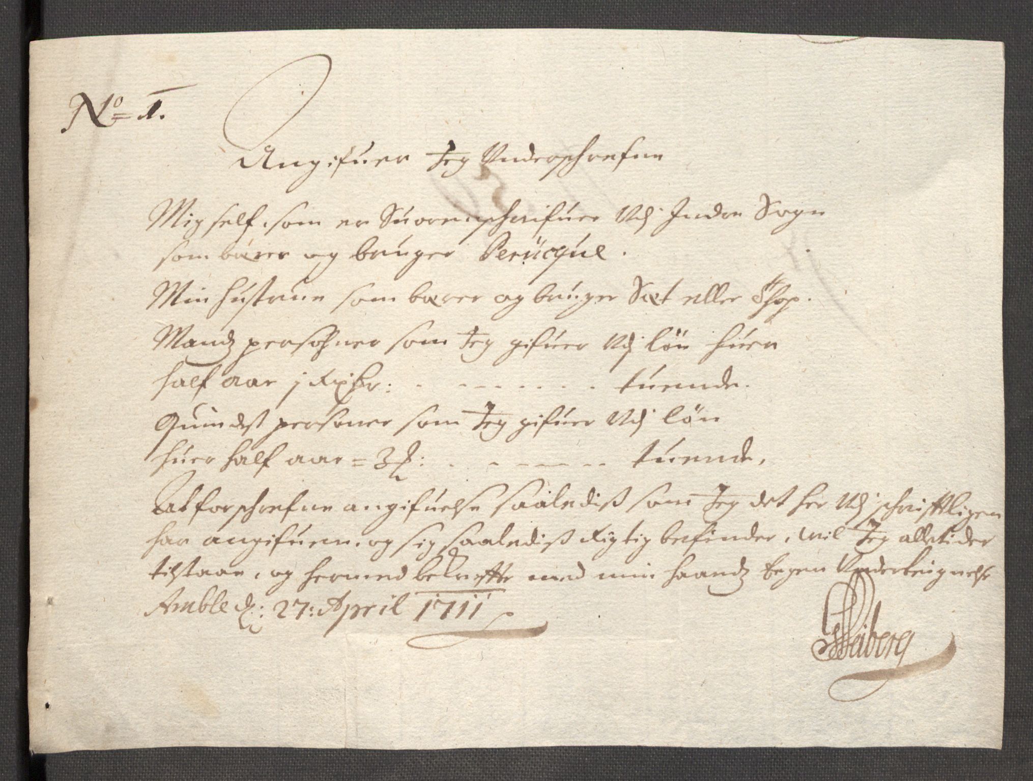 Rentekammeret inntil 1814, Reviderte regnskaper, Fogderegnskap, RA/EA-4092/R52/L3317: Fogderegnskap Sogn, 1711, p. 344