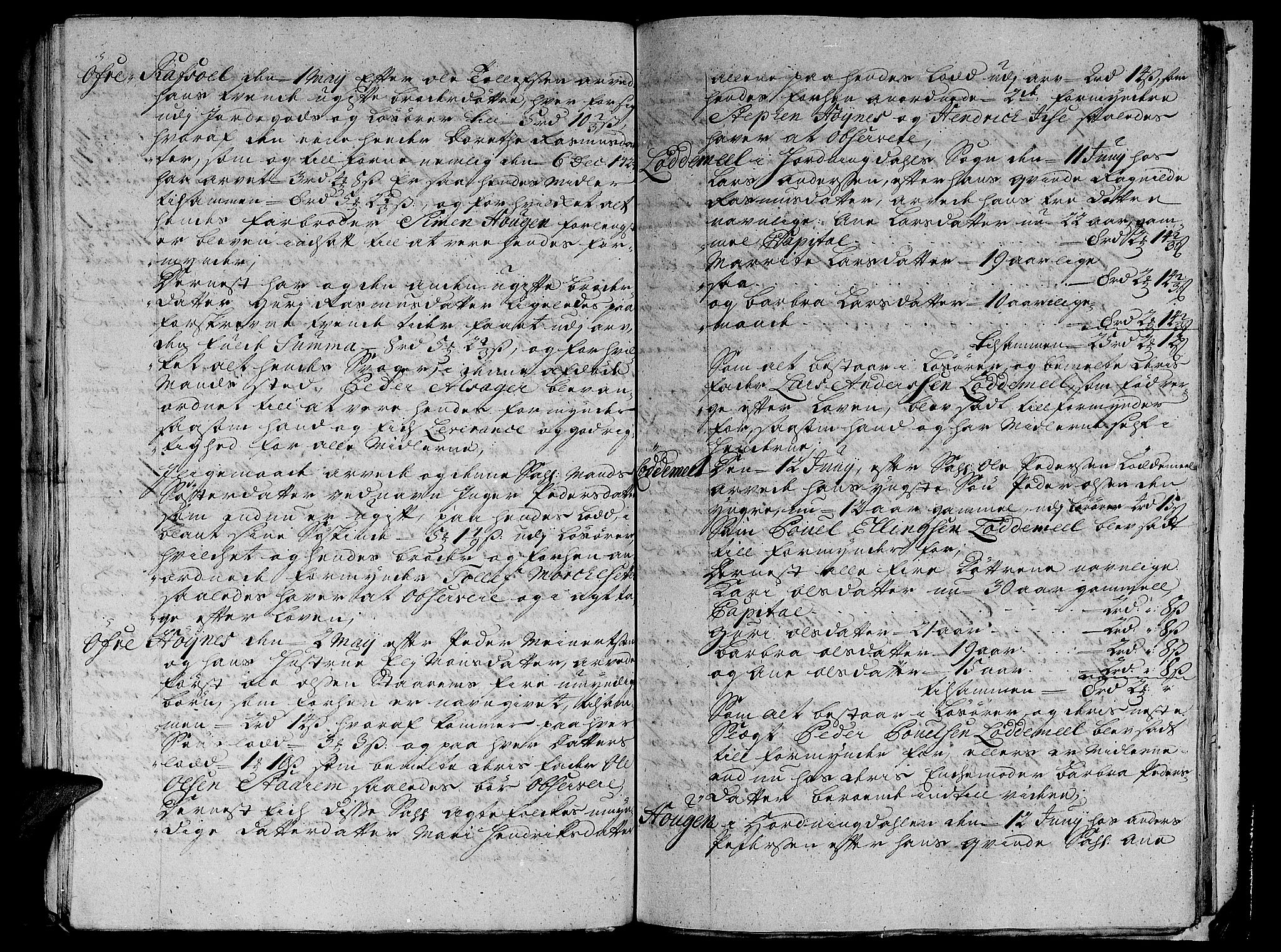 Nordfjord sorenskriveri, SAB/A-2801/04/04a/L0008: Skifteprotokollar, 1733-1744, p. 101