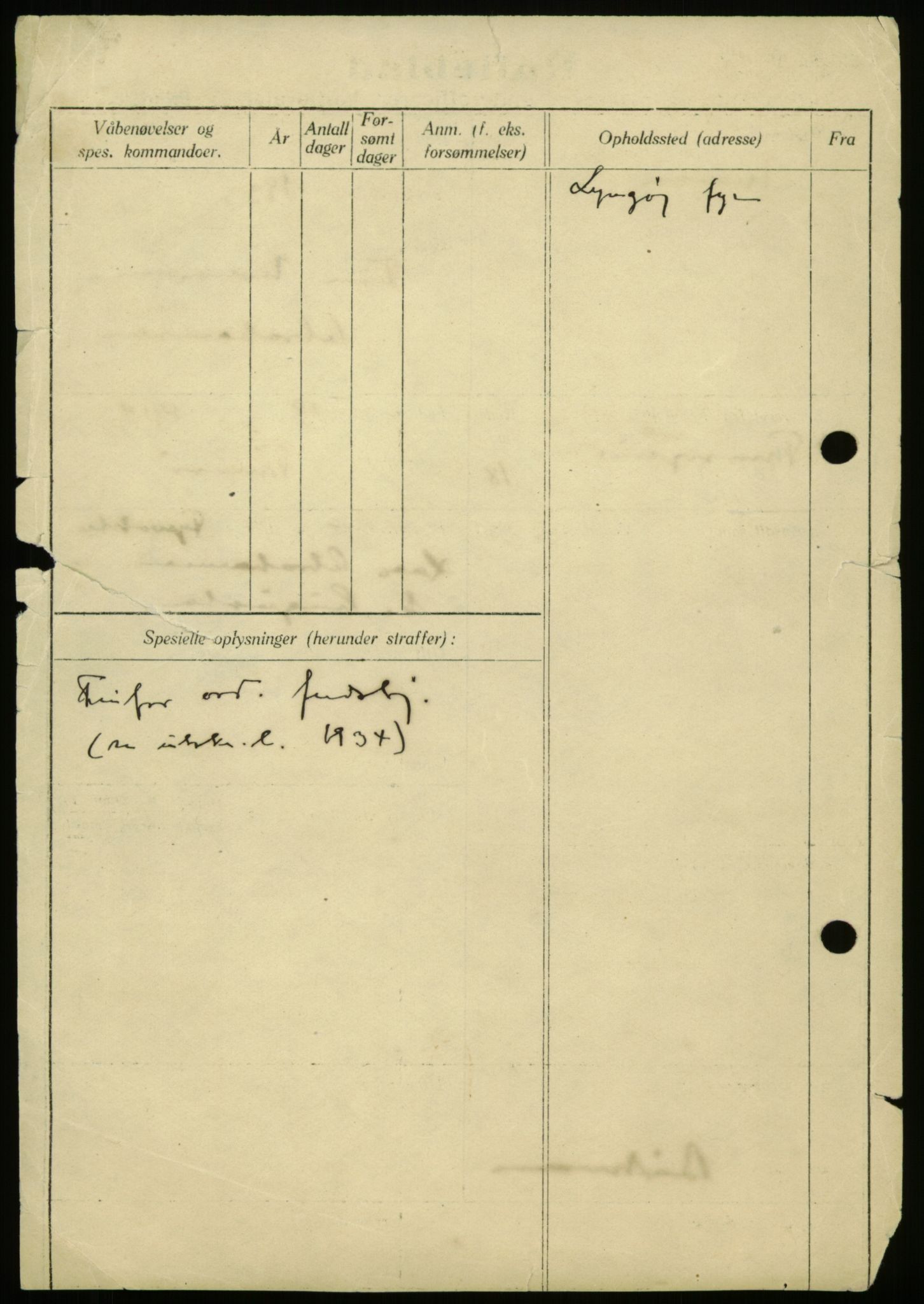 Forsvaret, Troms infanteriregiment nr. 16, AV/RA-RAFA-3146/P/Pa/L0017: Rulleblad for regimentets menige mannskaper, årsklasse 1933, 1933, p. 4