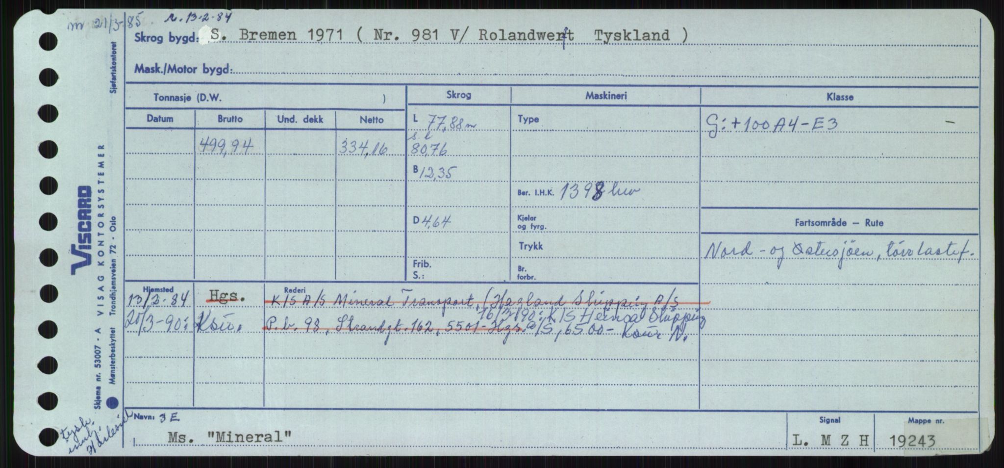 Sjøfartsdirektoratet med forløpere, Skipsmålingen, AV/RA-S-1627/H/Ha/L0004/0001: Fartøy, Mas-R / Fartøy, Mas-Odd, p. 147