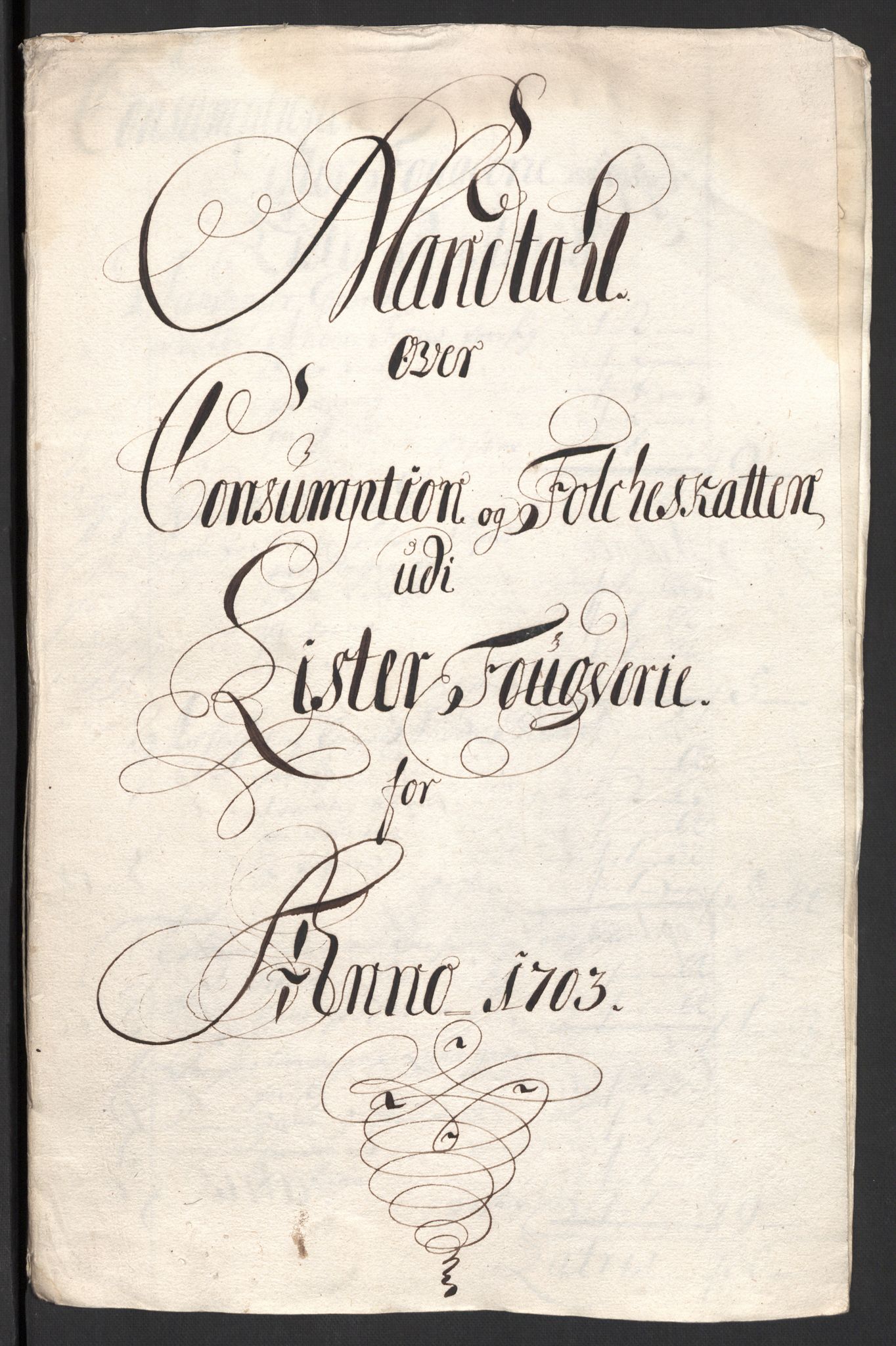 Rentekammeret inntil 1814, Reviderte regnskaper, Fogderegnskap, RA/EA-4092/R43/L2550: Fogderegnskap Lista og Mandal, 1703-1704, p. 38