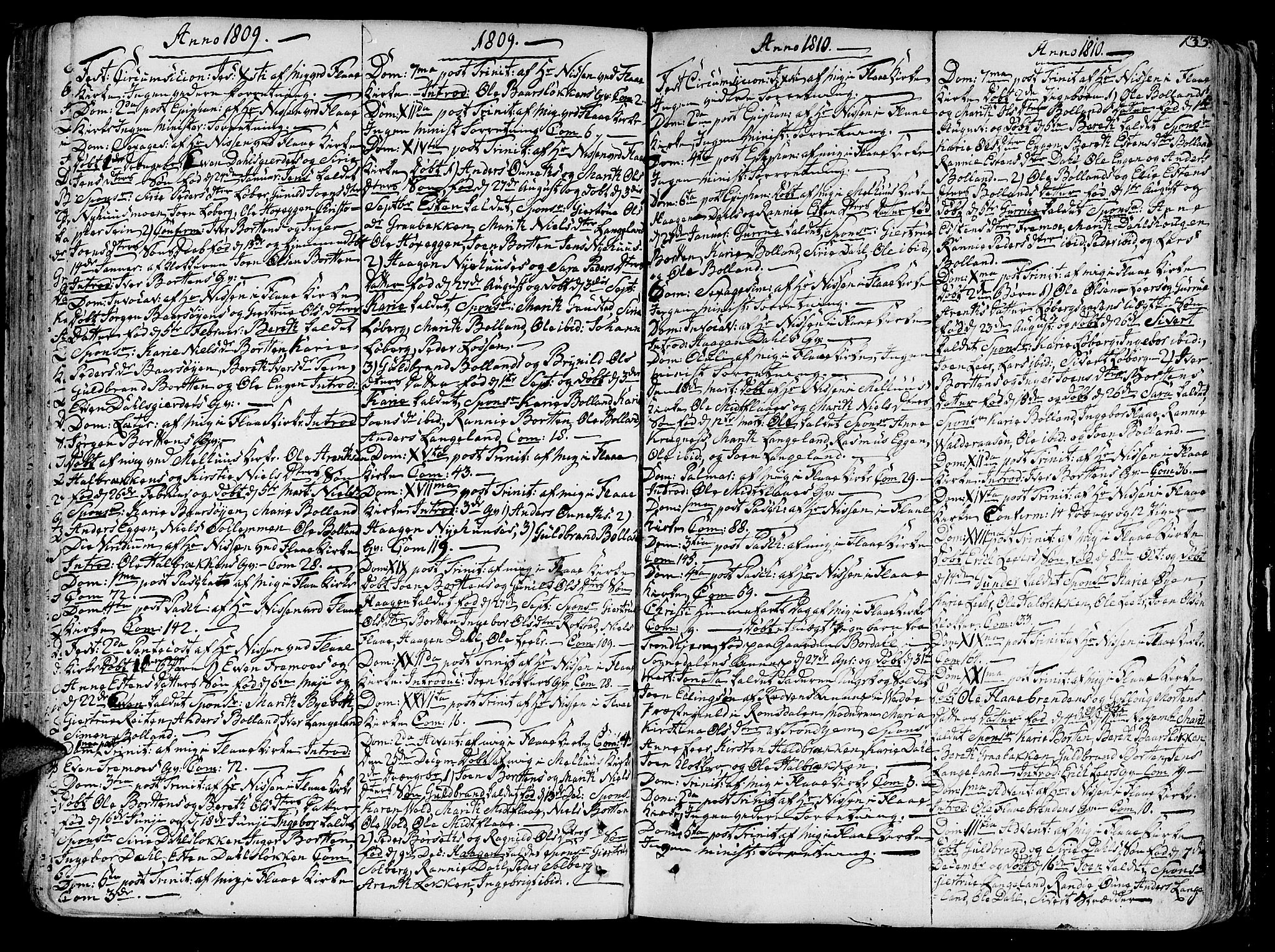 Ministerialprotokoller, klokkerbøker og fødselsregistre - Sør-Trøndelag, SAT/A-1456/691/L1062: Parish register (official) no. 691A02 /2, 1768-1815, p. 133