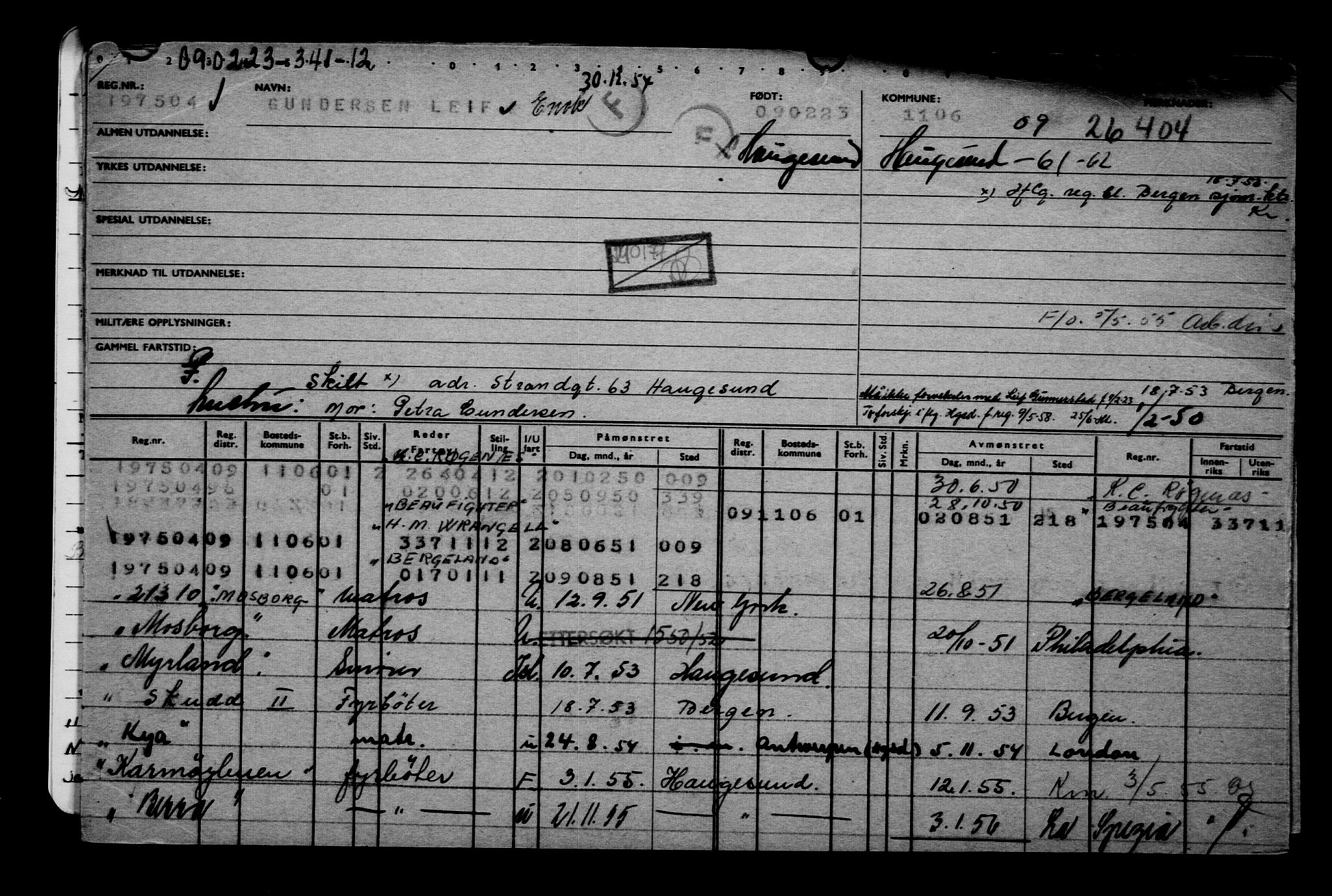 Direktoratet for sjømenn, AV/RA-S-3545/G/Gb/L0215: Hovedkort, 1923, p. 208
