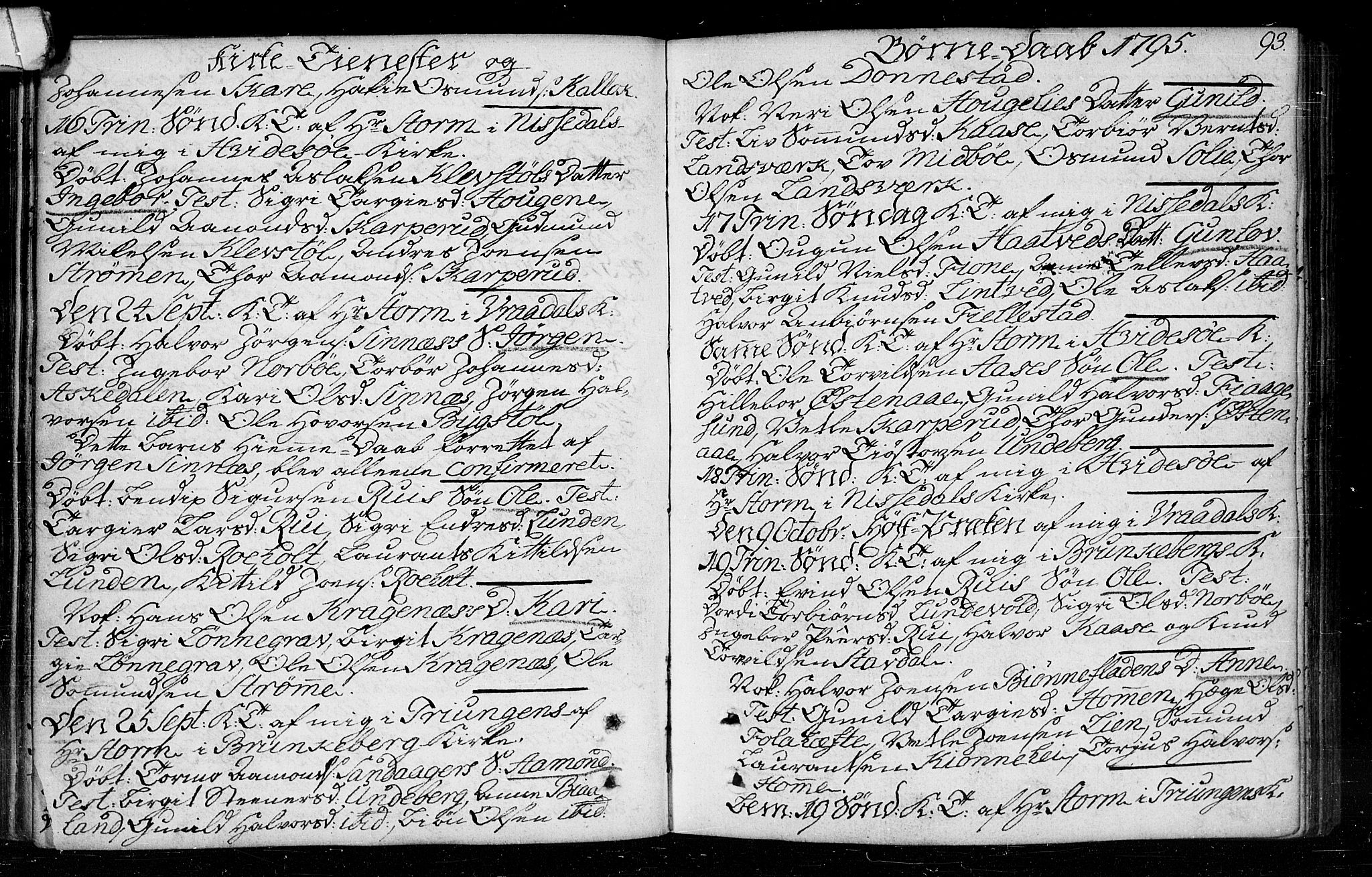 Kviteseid kirkebøker, SAKO/A-276/F/Fa/L0003: Parish register (official) no. I 3, 1787-1799, p. 93
