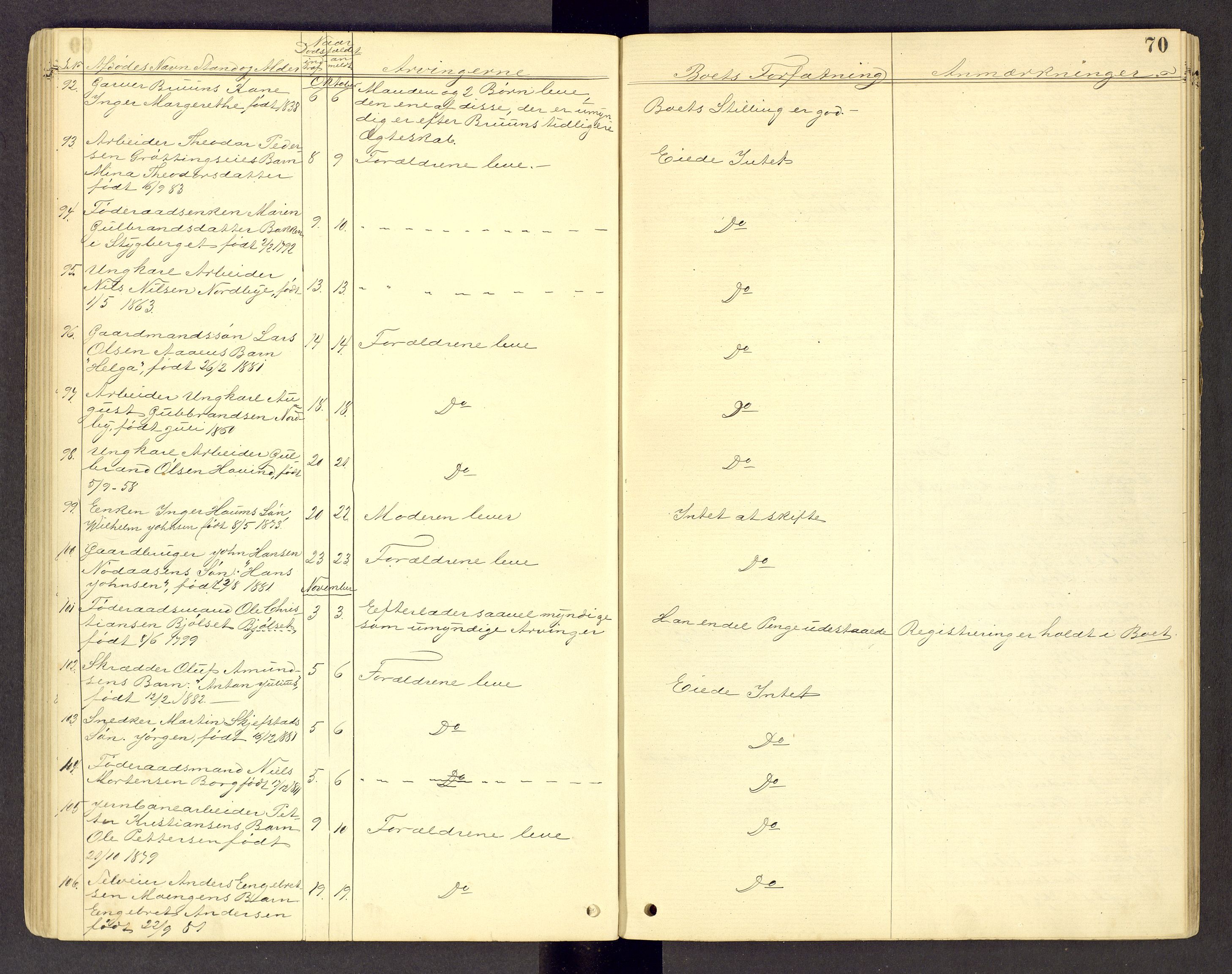 Sør-Østerdal sorenskriveri, AV/SAH-TING-018/J/Jg/L0003: Dødsfallsjournal, 1874-1889, p. 70