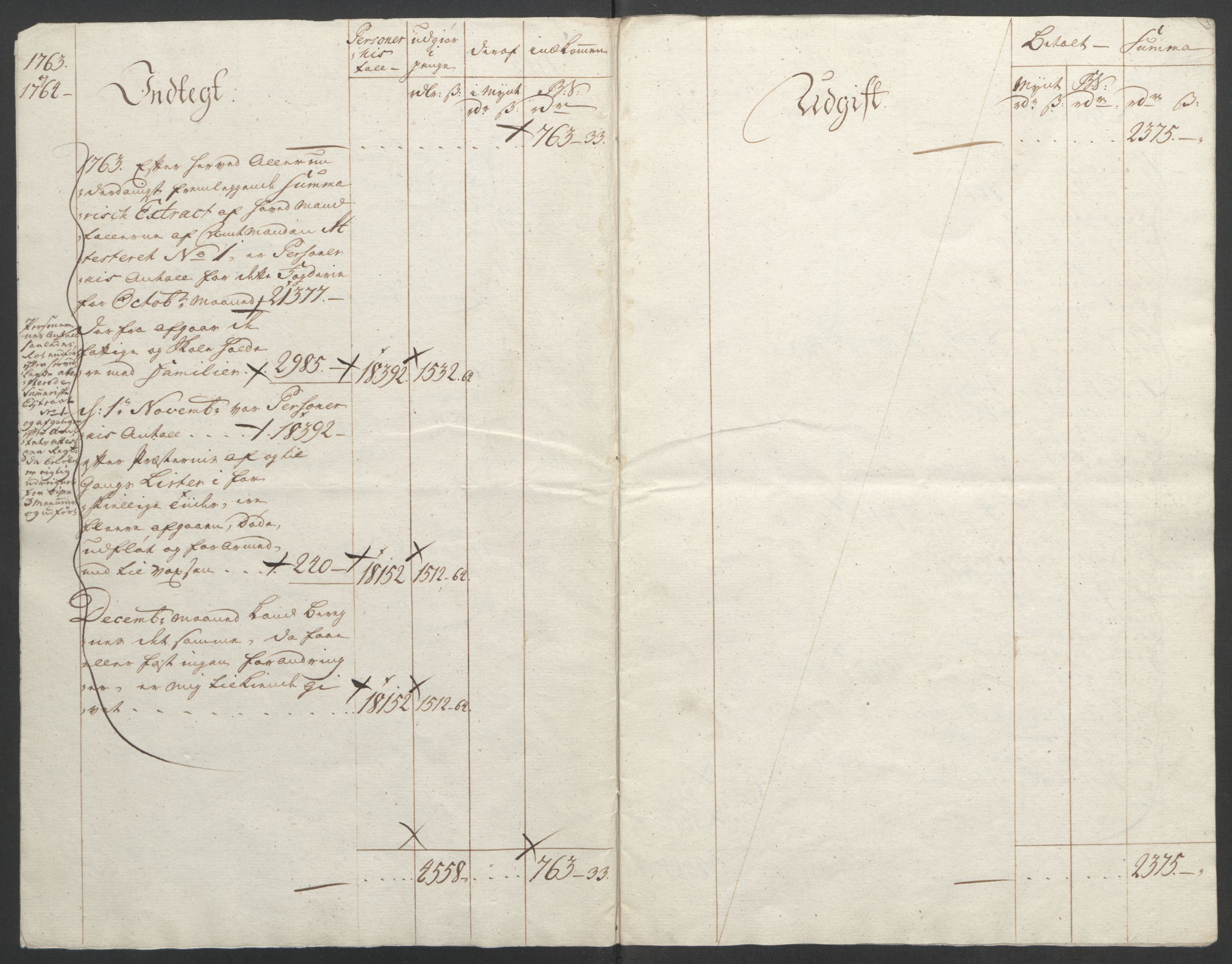 Rentekammeret inntil 1814, Reviderte regnskaper, Fogderegnskap, AV/RA-EA-4092/R45/L2704: Ekstraskatten Lista og Mandal, 1762-1768, p. 128