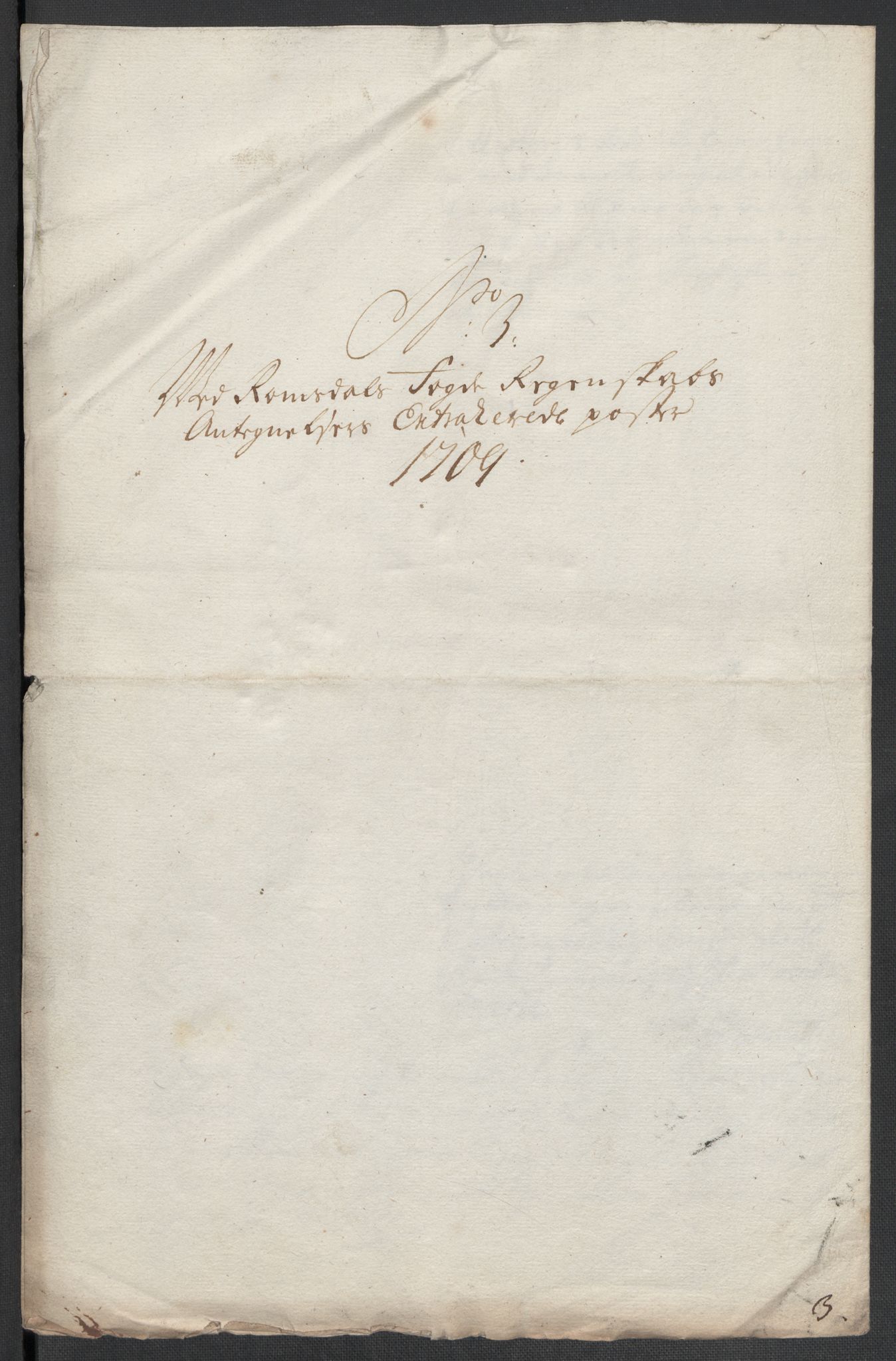 Rentekammeret inntil 1814, Reviderte regnskaper, Fogderegnskap, AV/RA-EA-4092/R55/L3659: Fogderegnskap Romsdal, 1709-1710, p. 253