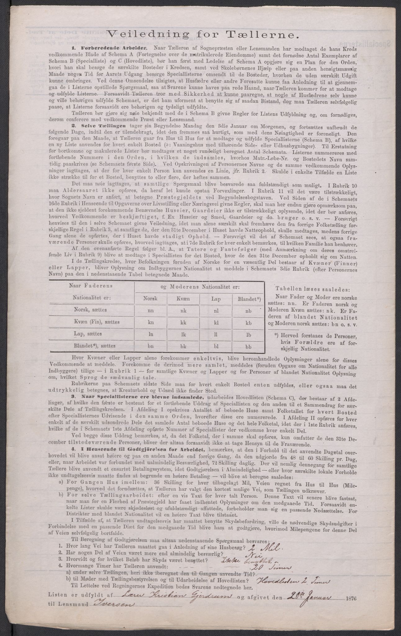 RA, 1875 census for 0234P Gjerdrum, 1875, p. 15