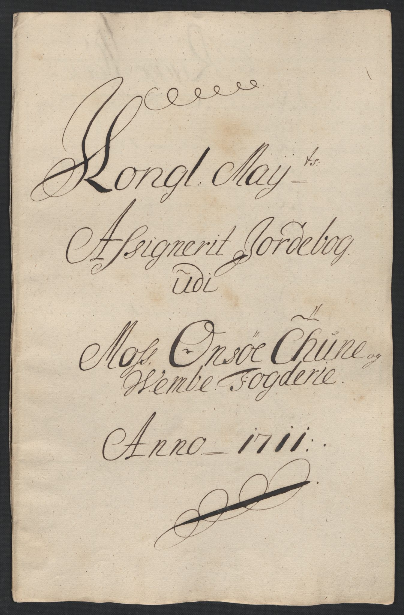 Rentekammeret inntil 1814, Reviderte regnskaper, Fogderegnskap, AV/RA-EA-4092/R04/L0136: Fogderegnskap Moss, Onsøy, Tune, Veme og Åbygge, 1711, p. 31