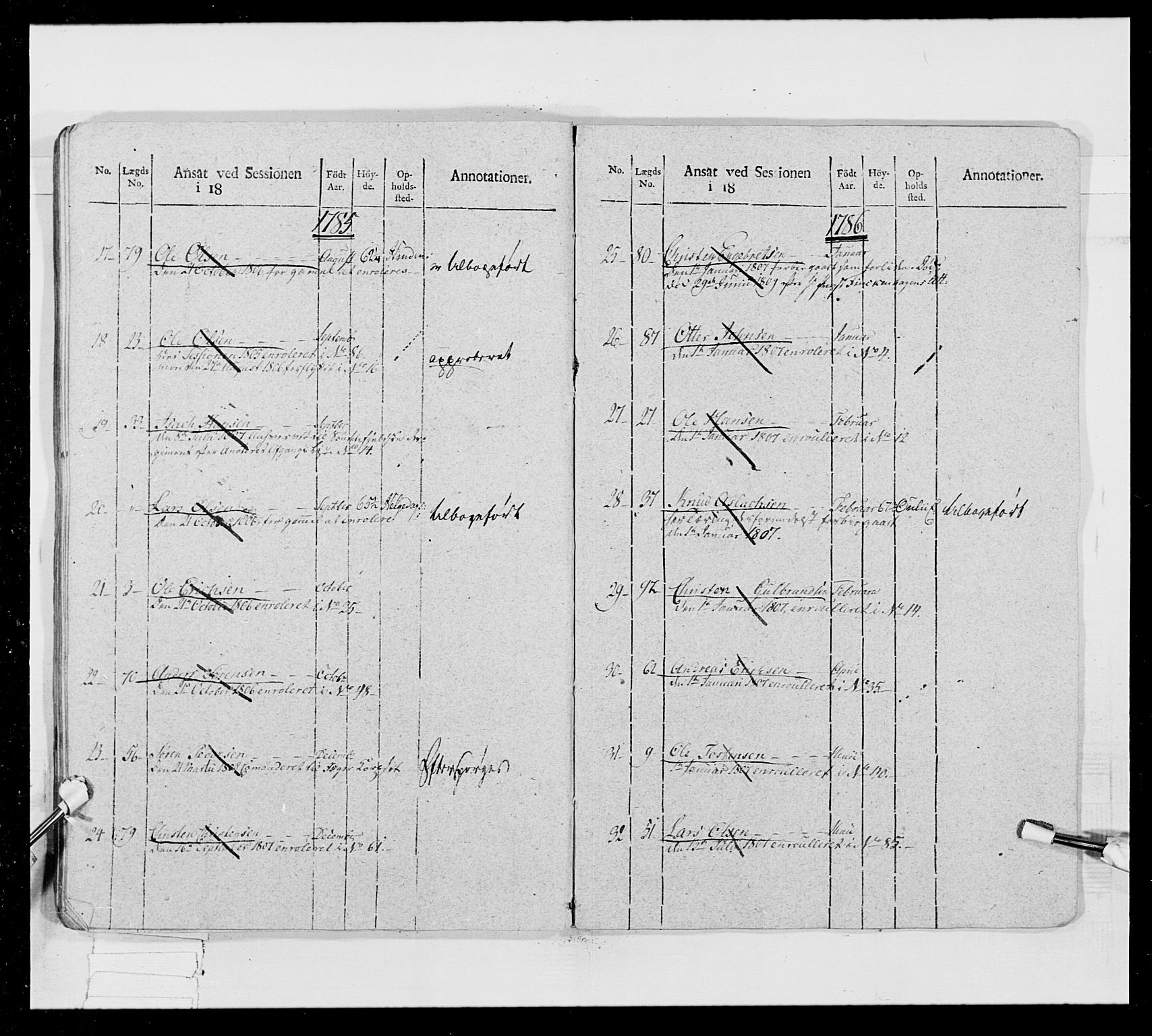 Generalitets- og kommissariatskollegiet, Det kongelige norske kommissariatskollegium, AV/RA-EA-5420/E/Eh/L0024: Norske jegerkorps, 1810-1812, p. 469