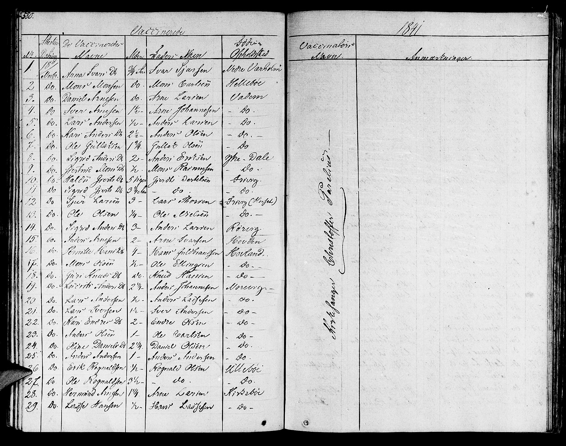 Lavik sokneprestembete, AV/SAB-A-80901: Parish register (official) no. A 2II, 1821-1842, p. 580