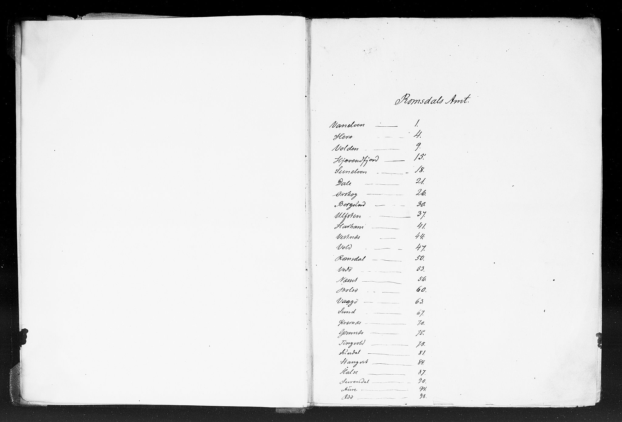 Rygh, AV/RA-PA-0034/F/Fb/L0013: Matrikkelen for 1838 - Romsdal amt (Møre og Romsdal fylke), 1838