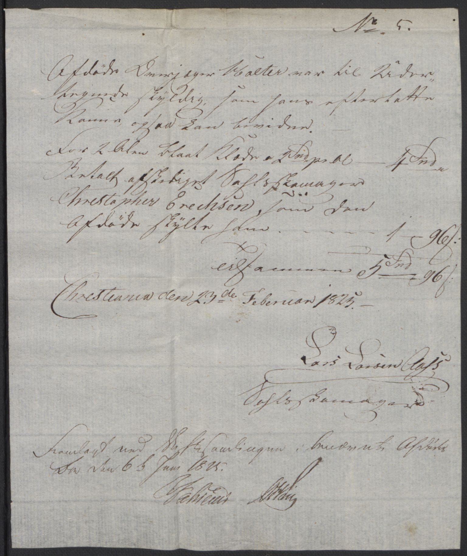 Forsvaret, Generalauditøren, AV/RA-RAFA-1772/F/Fj/Fjb/L0005: Skifter 1818 - 1823, 1818-1823, p. 136