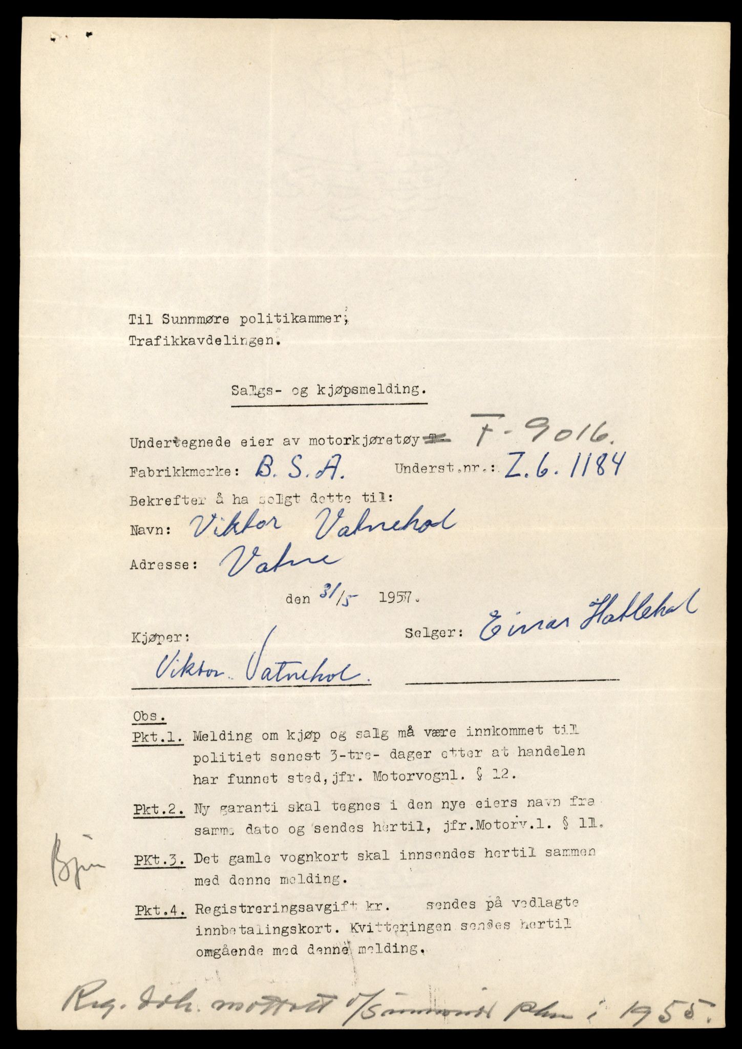 Møre og Romsdal vegkontor - Ålesund trafikkstasjon, AV/SAT-A-4099/F/Fe/L0037: Registreringskort for kjøretøy T 13031 - T 13179, 1927-1998, p. 1195
