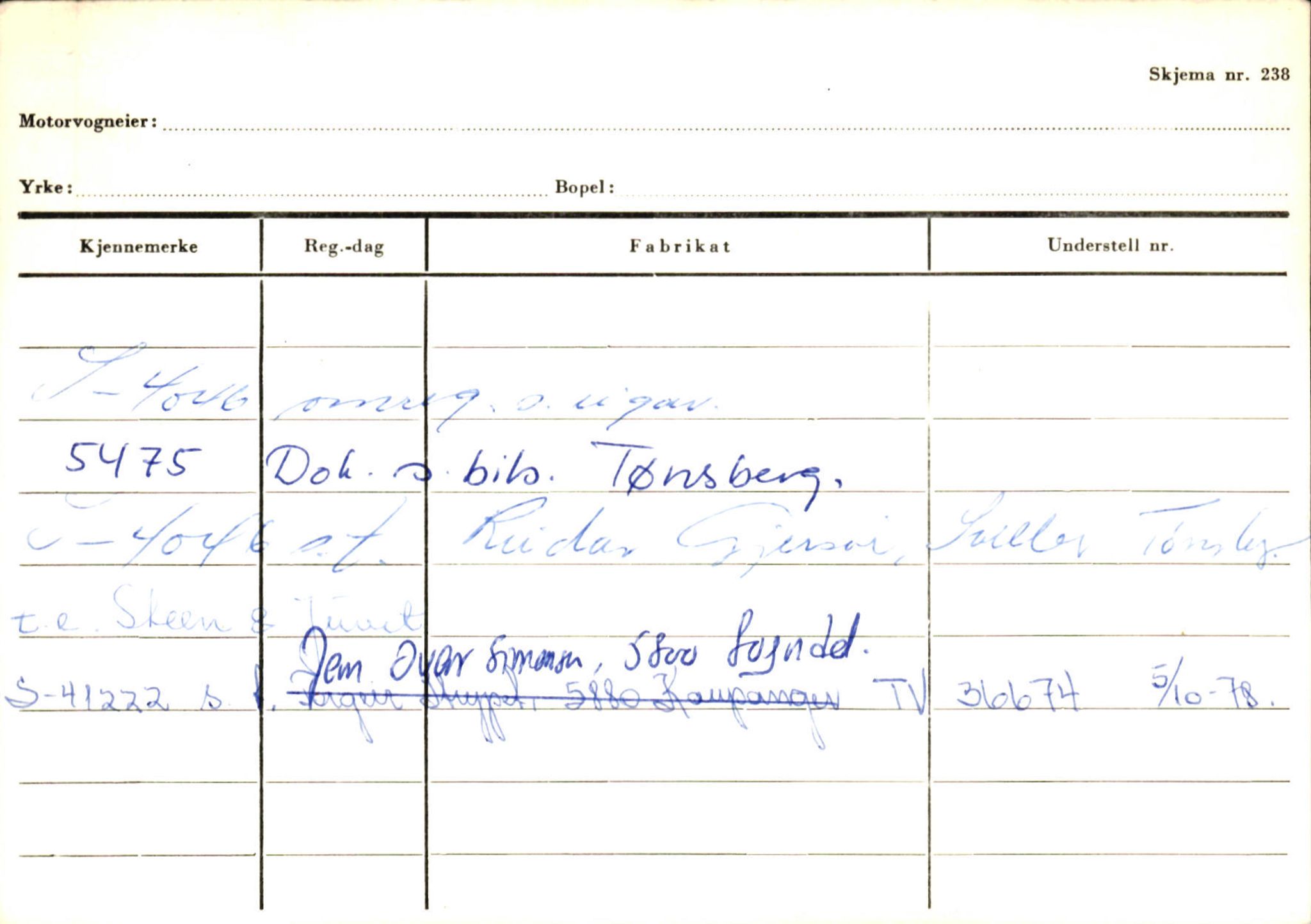 Statens vegvesen, Sogn og Fjordane vegkontor, AV/SAB-A-5301/4/F/L0124: Eigarregister Sogndal A-U, 1945-1975, p. 2591