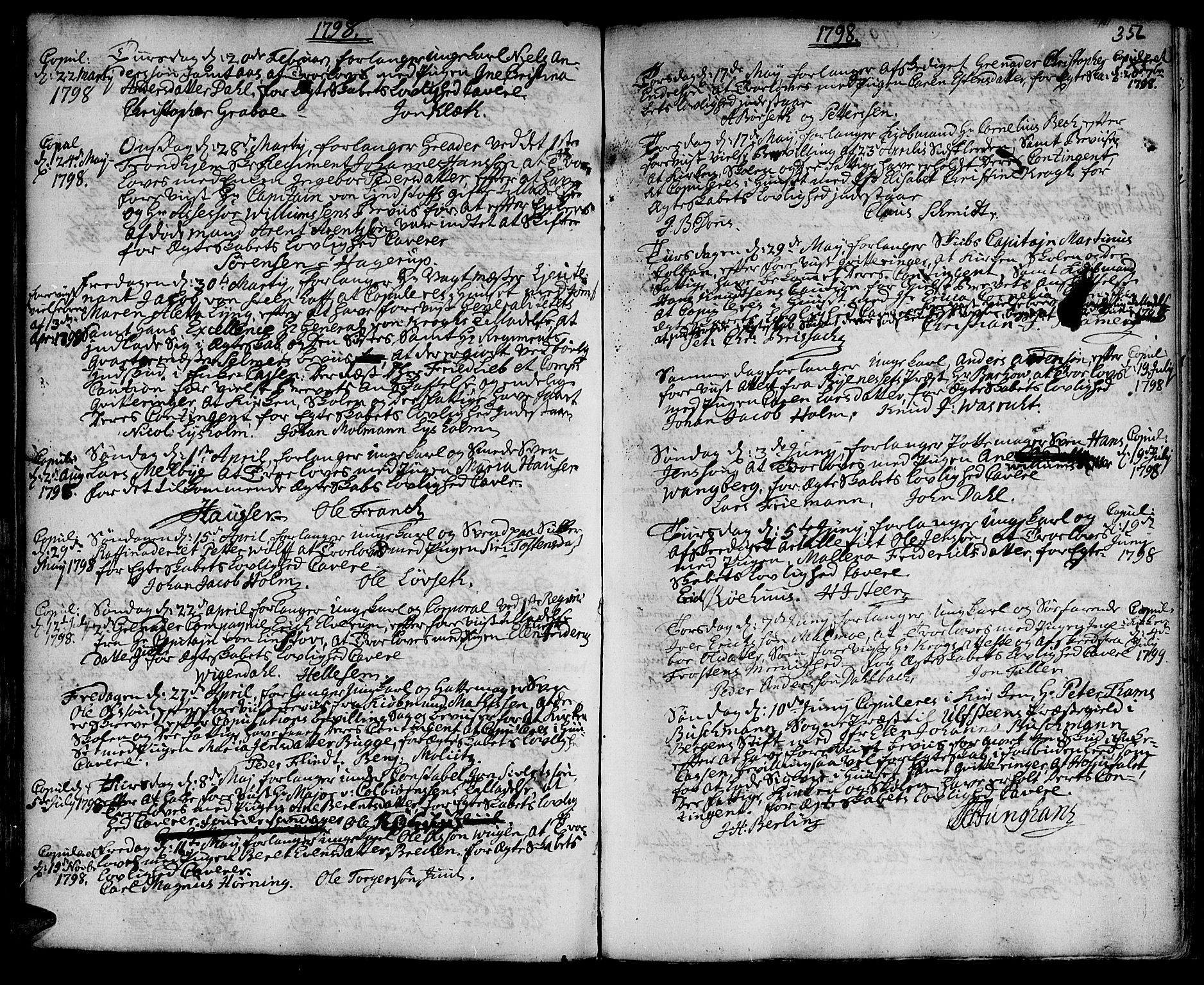 Ministerialprotokoller, klokkerbøker og fødselsregistre - Sør-Trøndelag, SAT/A-1456/601/L0038: Parish register (official) no. 601A06, 1766-1877, p. 356c