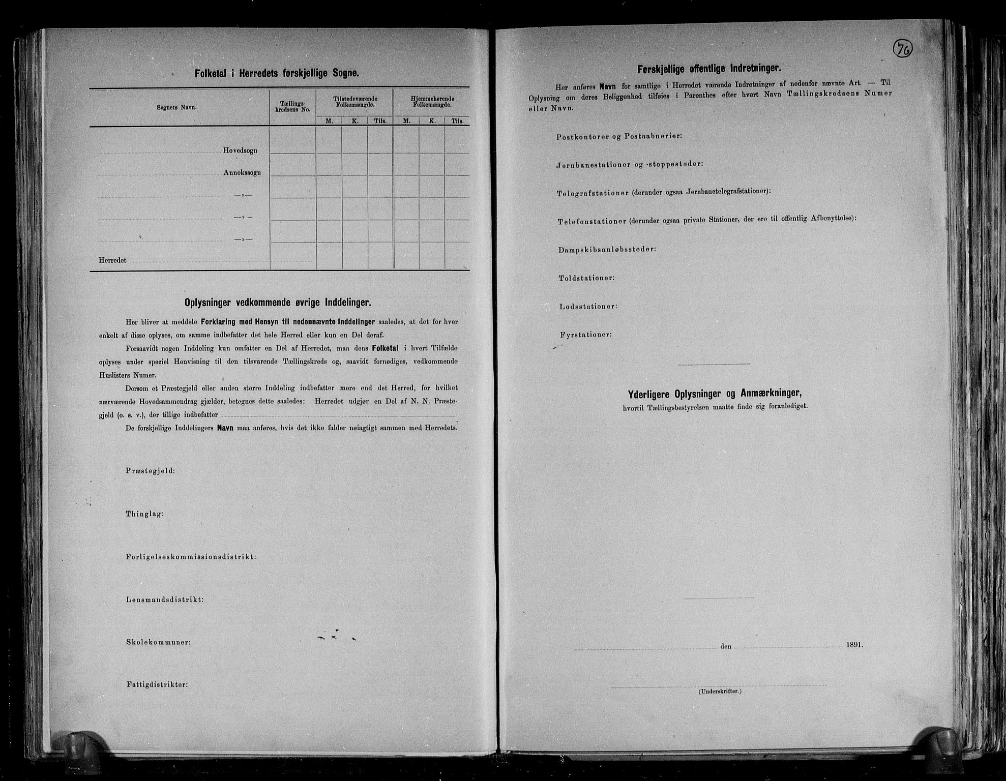 RA, 1891 census for 1627 Bjugn, 1891, p. 3