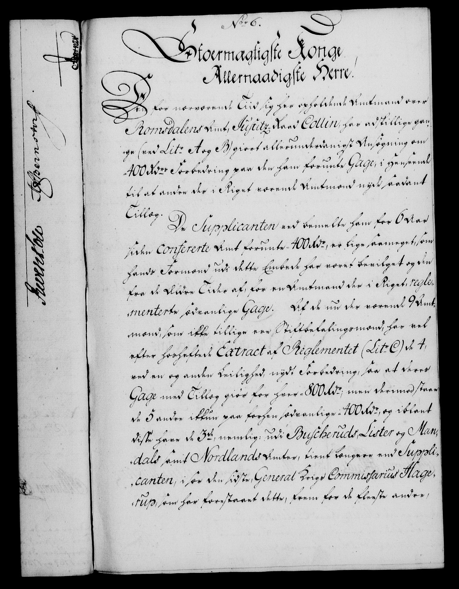 Rentekammeret, Kammerkanselliet, RA/EA-3111/G/Gf/Gfa/L0049: Norsk relasjons- og resolusjonsprotokoll (merket RK 52.49), 1767, p. 44