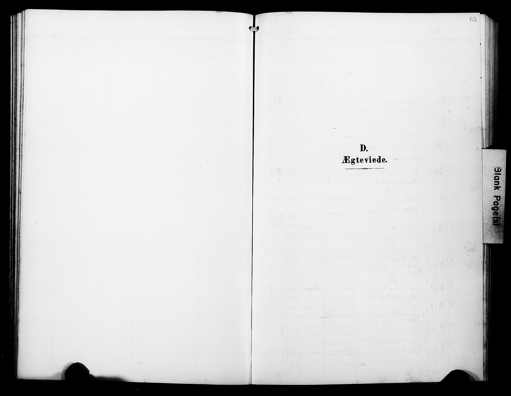Arkivreferanse mangler*, SAB/-: Parish register (official) no. A 1, 1907-1928, p. 65