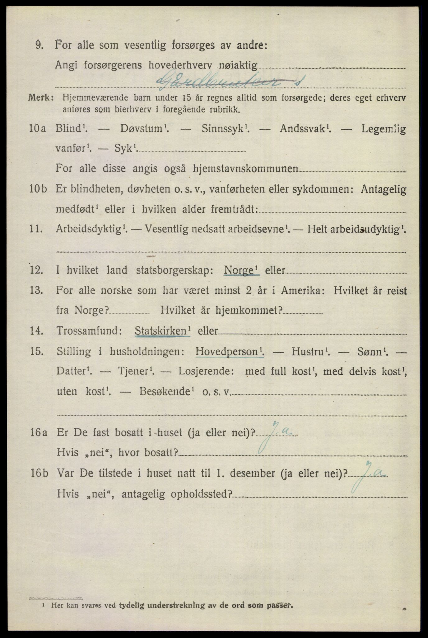 SAKO, 1920 census for Ål, 1920, p. 2499