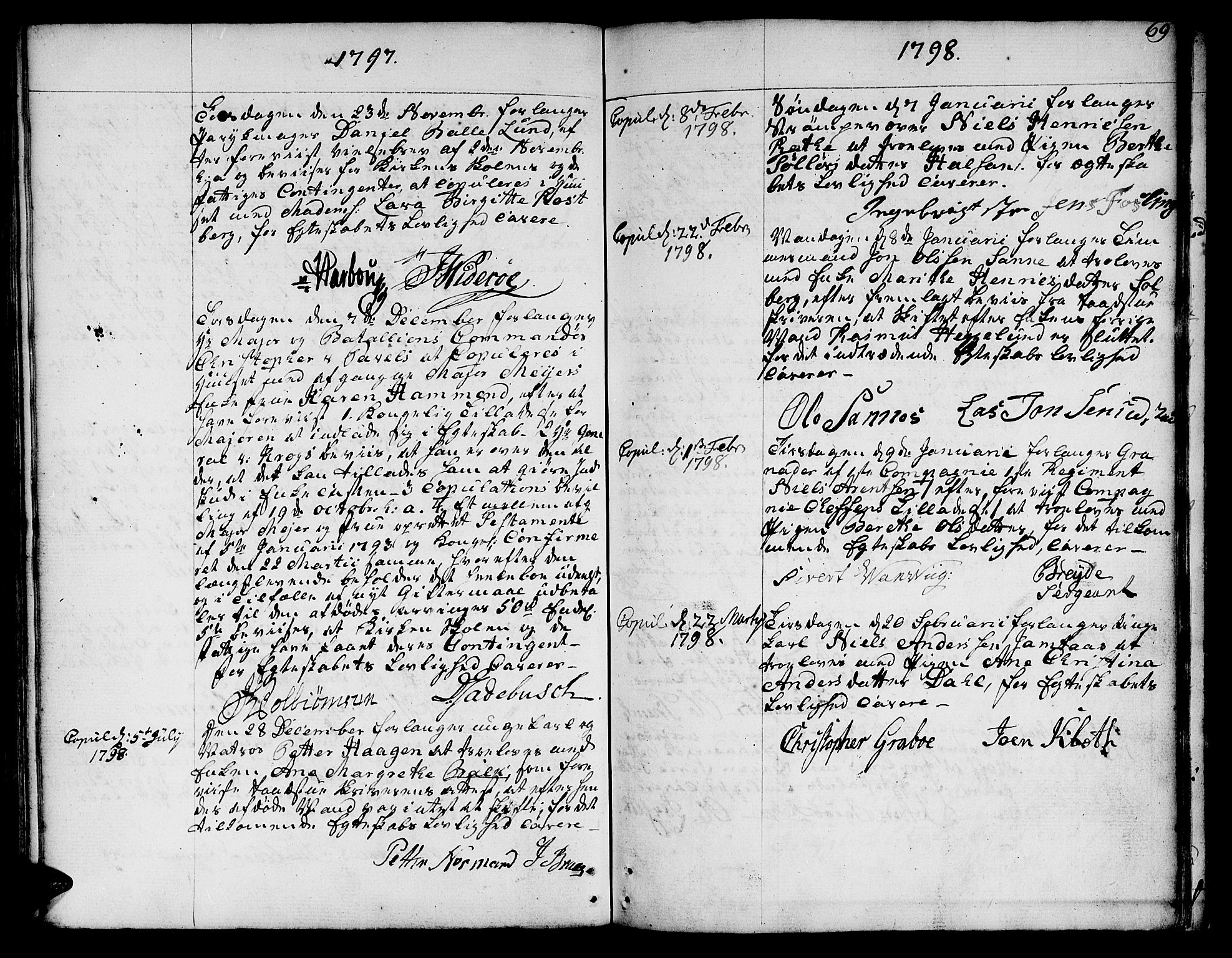Ministerialprotokoller, klokkerbøker og fødselsregistre - Sør-Trøndelag, SAT/A-1456/601/L0041: Parish register (official) no. 601A09, 1784-1801, p. 69