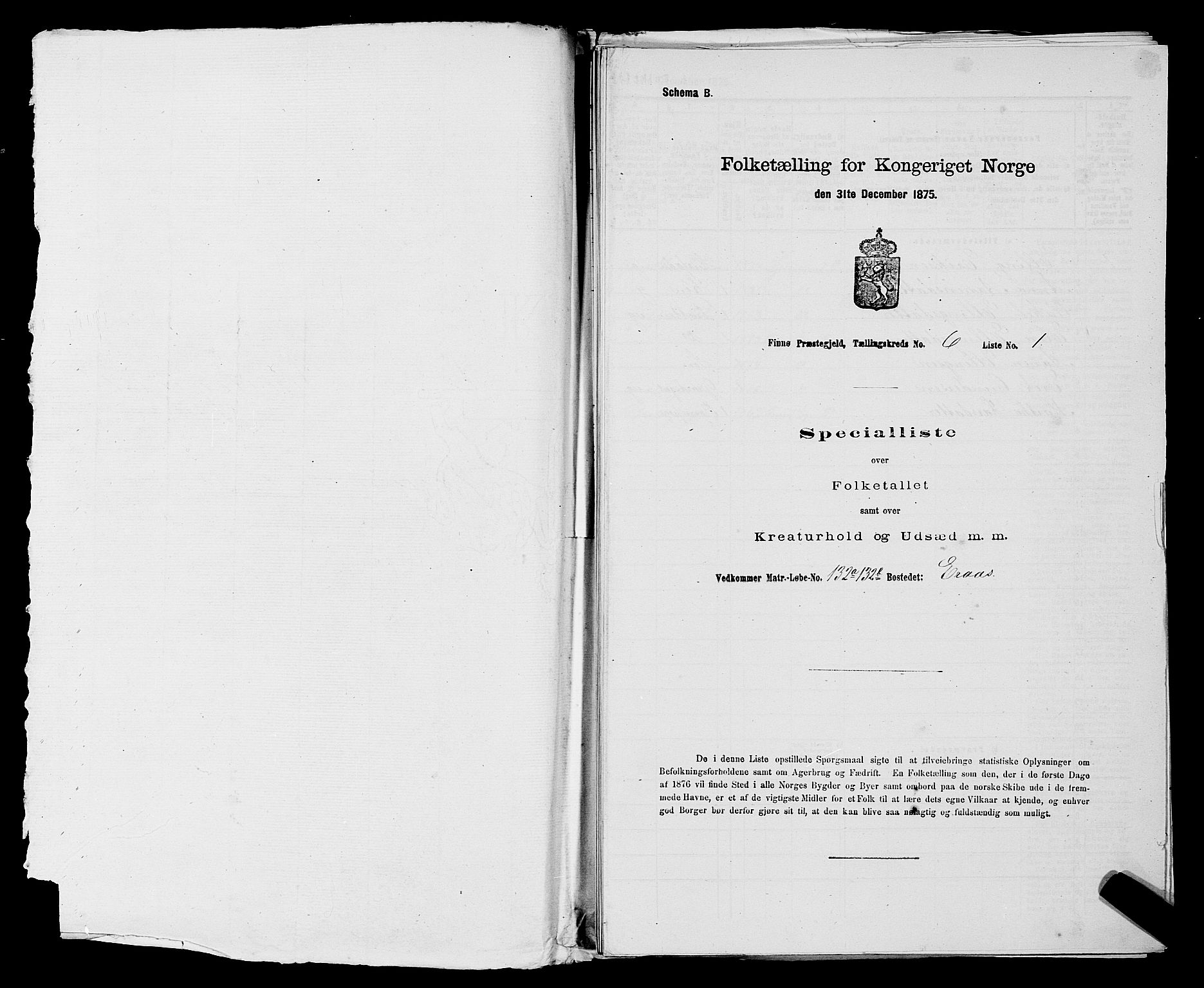 SAST, 1875 census for 1141P Finnøy, 1875, p. 554