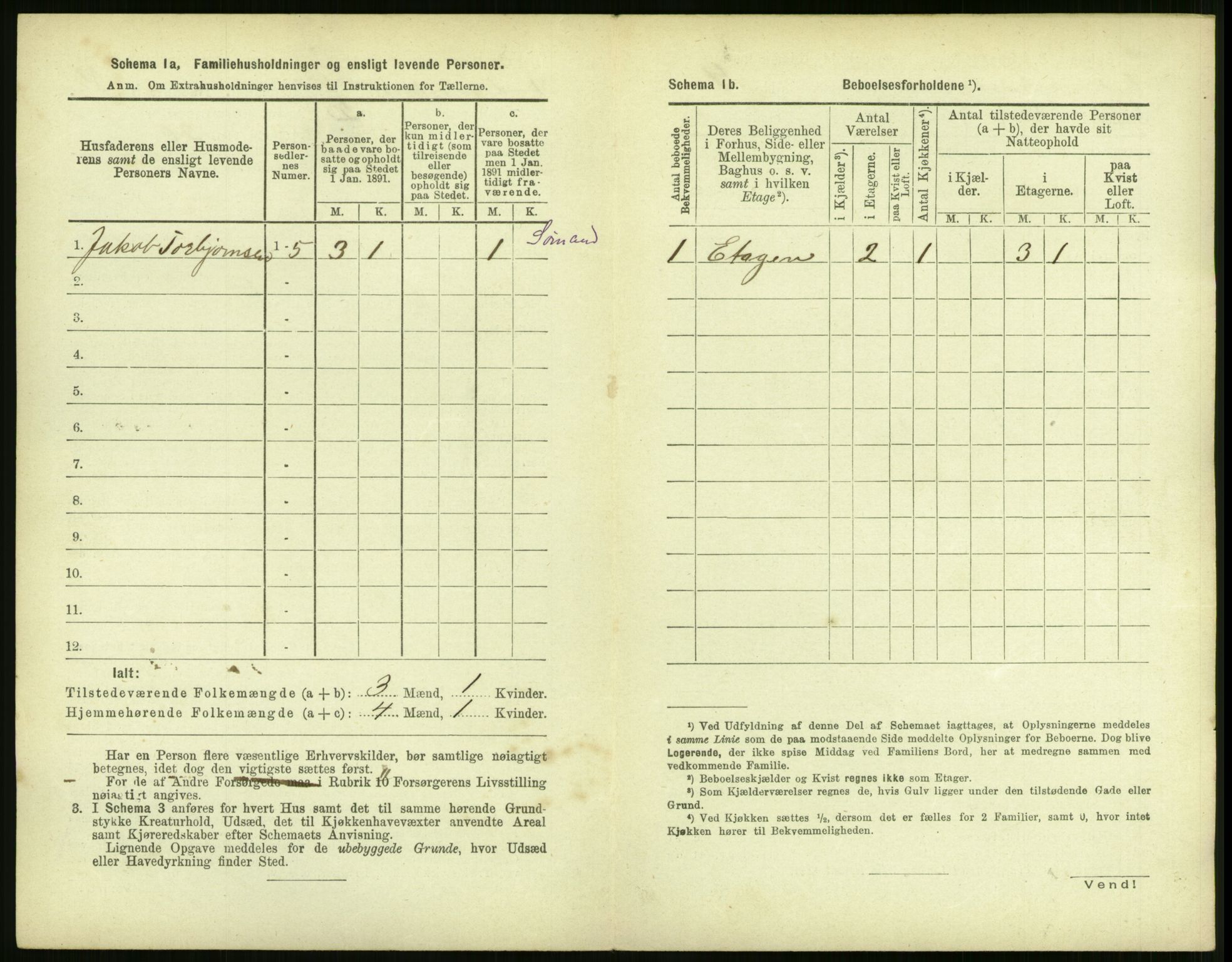 RA, 1891 census for 1104 Skudeneshavn, 1891, p. 163