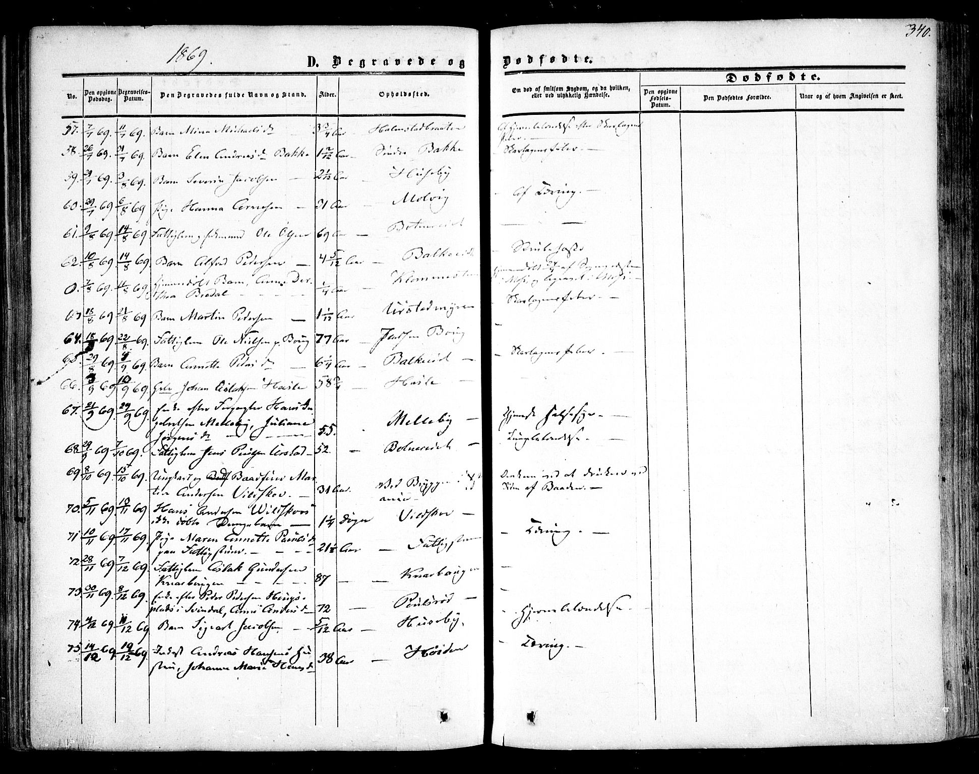 Rygge prestekontor Kirkebøker, AV/SAO-A-10084b/F/Fa/L0005: Parish register (official) no. 5, 1852-1871, p. 340