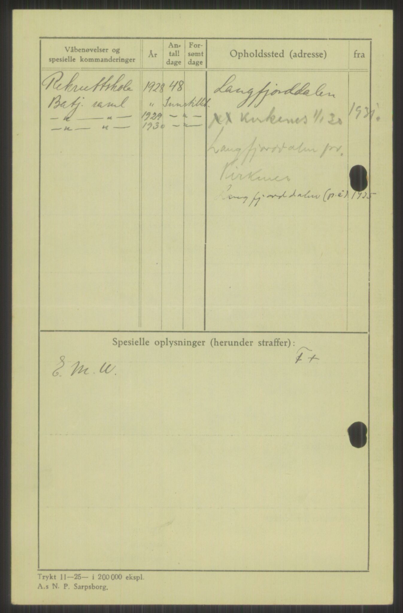 Forsvaret, Varanger bataljon, AV/RA-RAFA-2258/1/D/L0440: Rulleblad for fødte 1892-1912, 1892-1912, p. 914