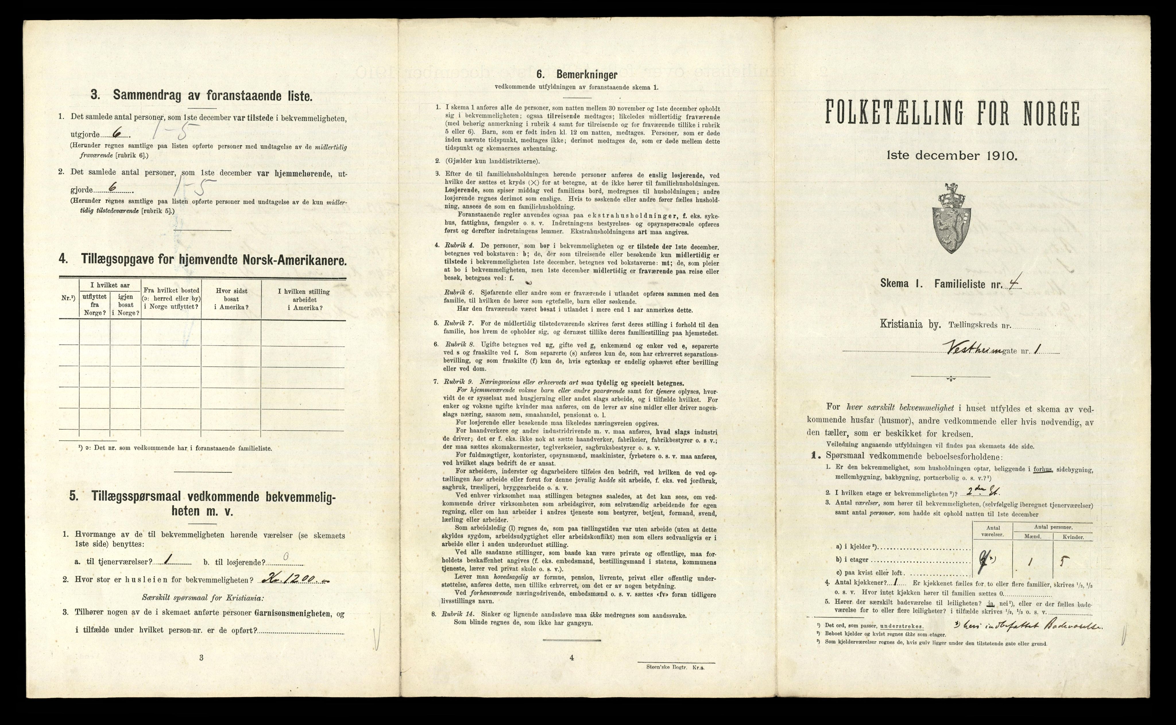 RA, 1910 census for Kristiania, 1910, p. 118075