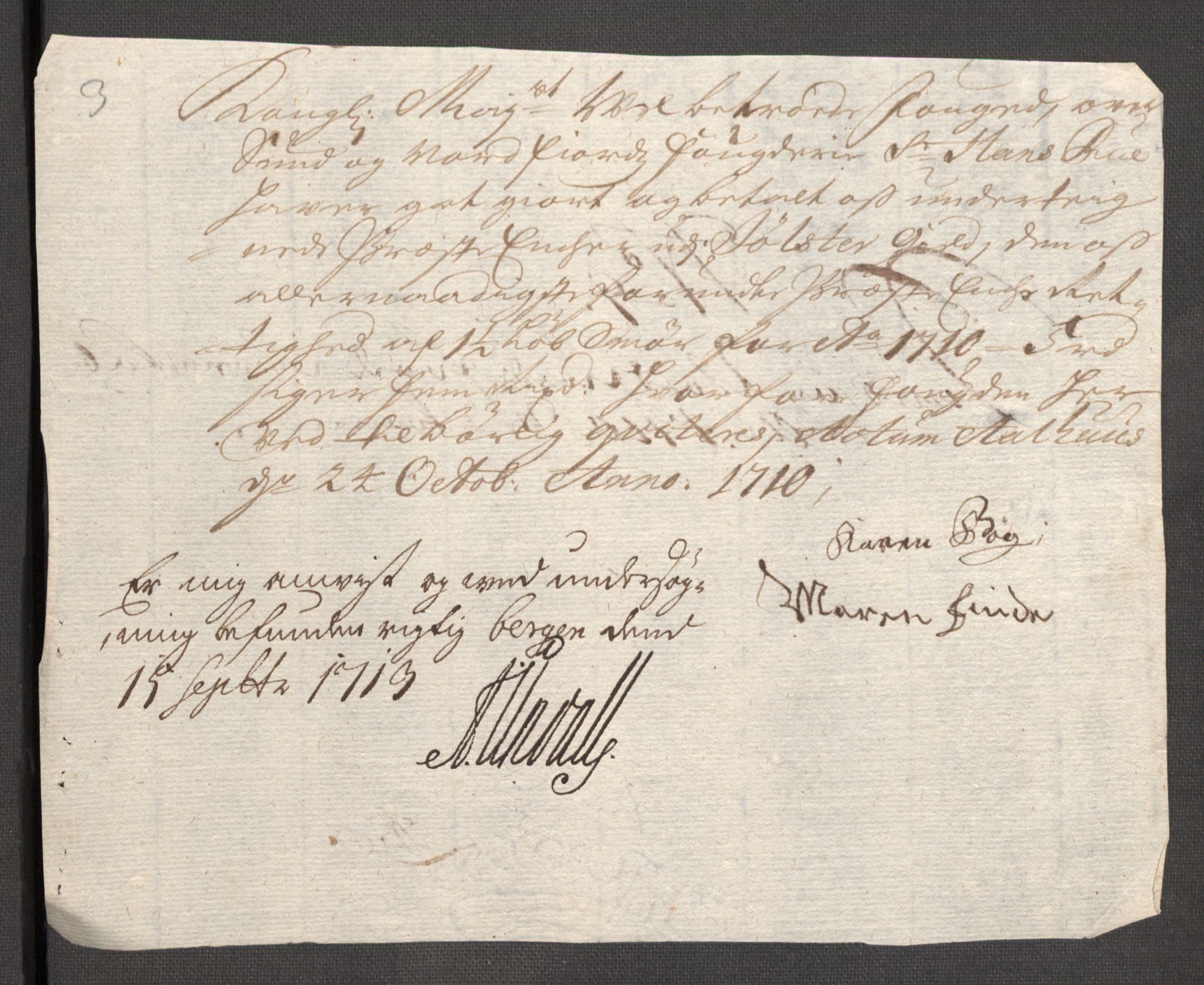 Rentekammeret inntil 1814, Reviderte regnskaper, Fogderegnskap, AV/RA-EA-4092/R53/L3433: Fogderegnskap Sunn- og Nordfjord, 1710-1711, p. 163