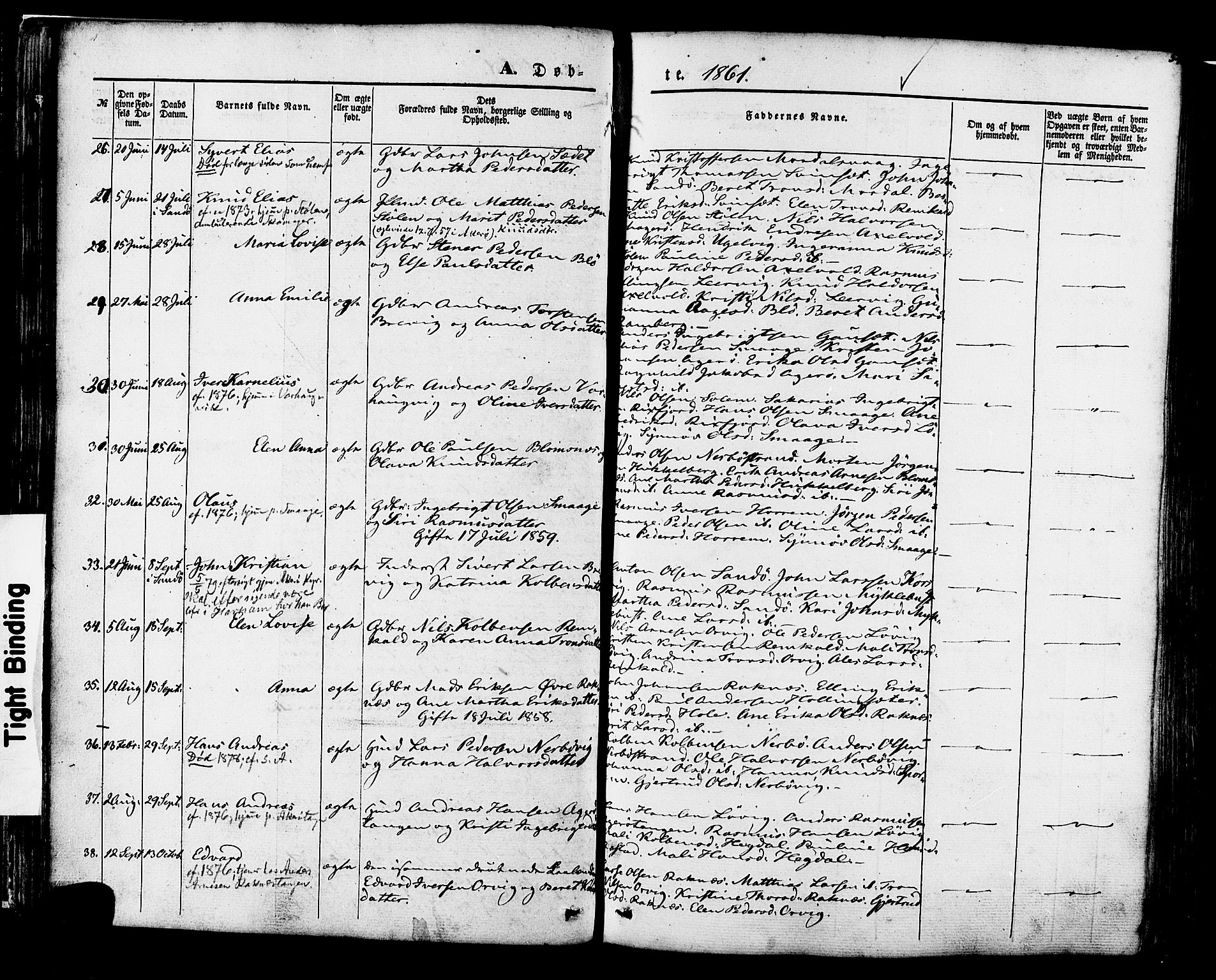 Ministerialprotokoller, klokkerbøker og fødselsregistre - Møre og Romsdal, AV/SAT-A-1454/560/L0719: Parish register (official) no. 560A03, 1845-1872, p. 54