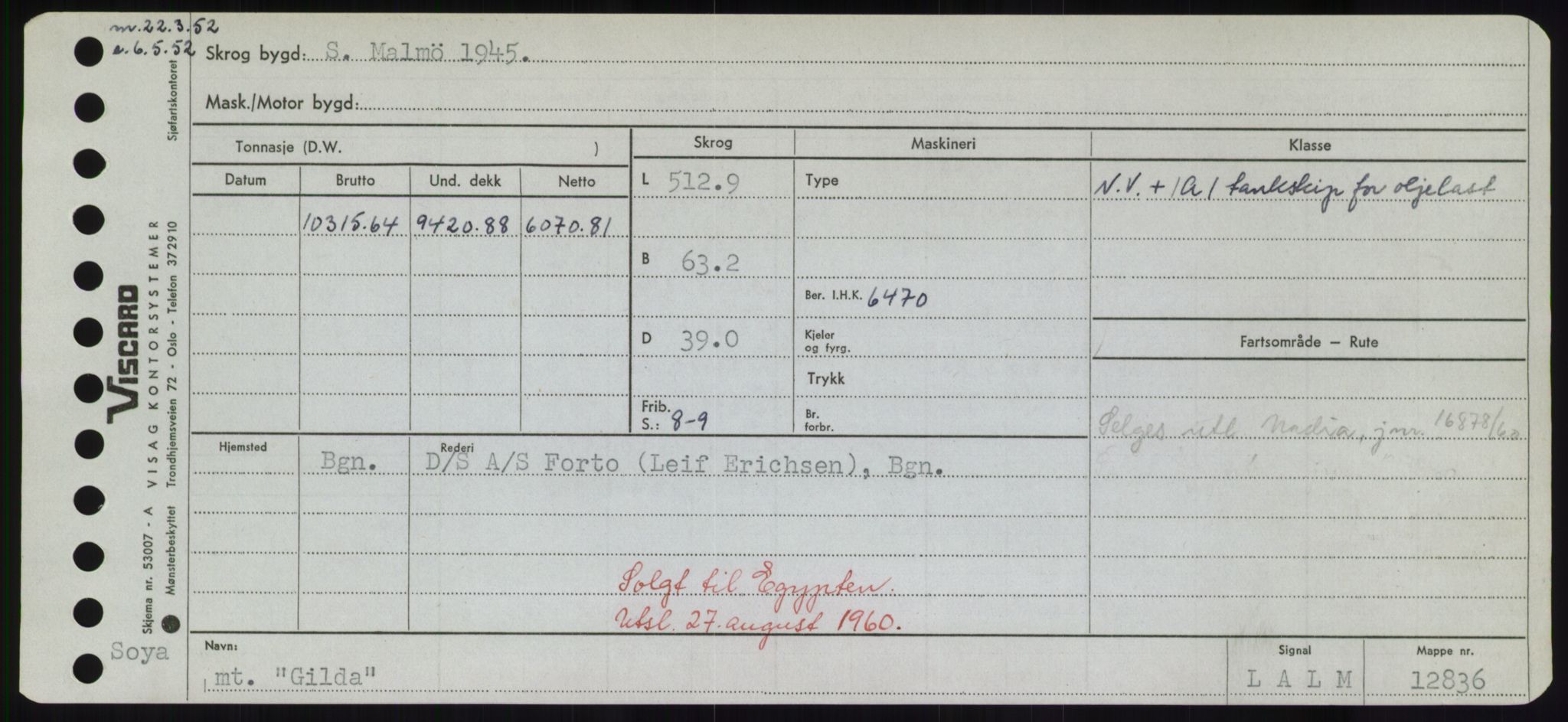 Sjøfartsdirektoratet med forløpere, Skipsmålingen, RA/S-1627/H/Hd/L0012: Fartøy, G-Glø, p. 345