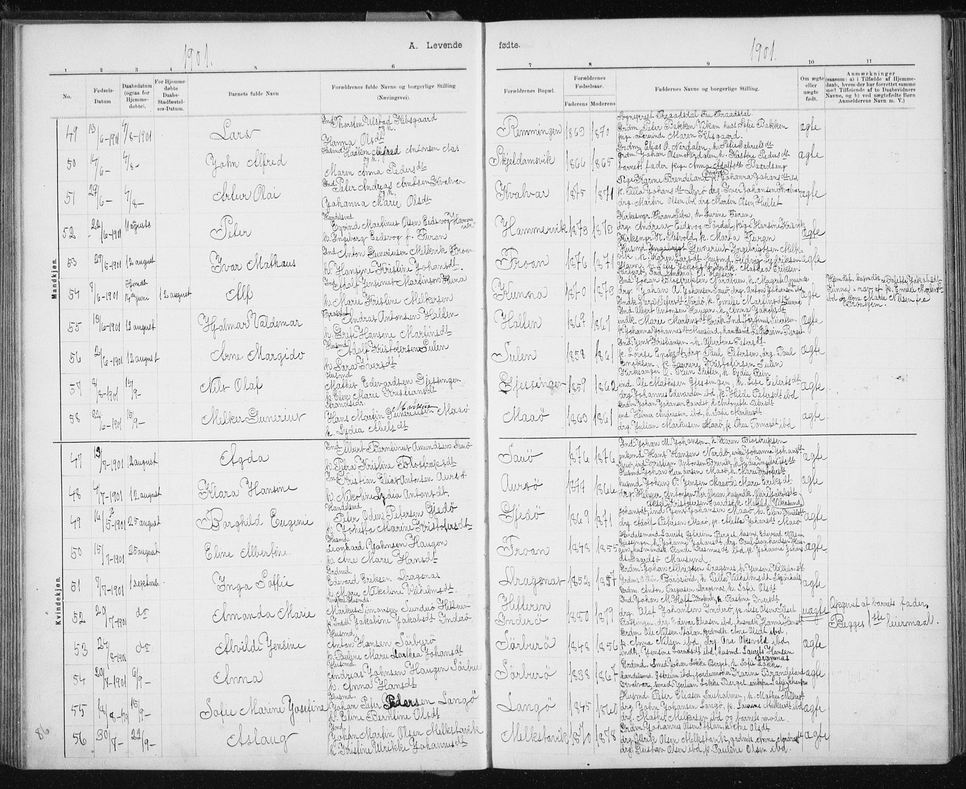 Ministerialprotokoller, klokkerbøker og fødselsregistre - Sør-Trøndelag, AV/SAT-A-1456/640/L0586: Parish register (copy) no. 640C03b, 1891-1908