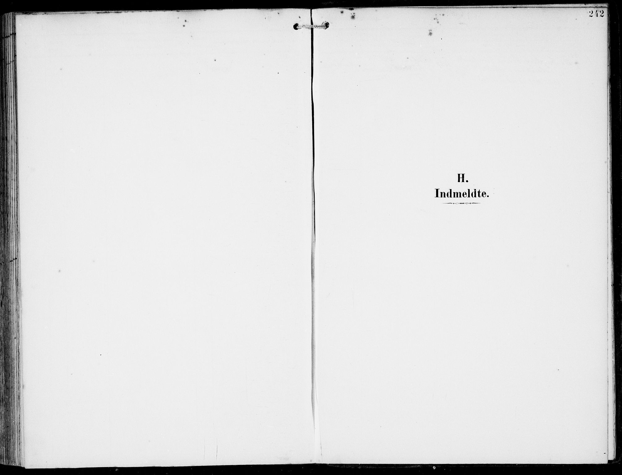 Sveio Sokneprestembete, SAB/A-78501/H/Haa: Parish register (official) no. B  3, 1894-1906, p. 242