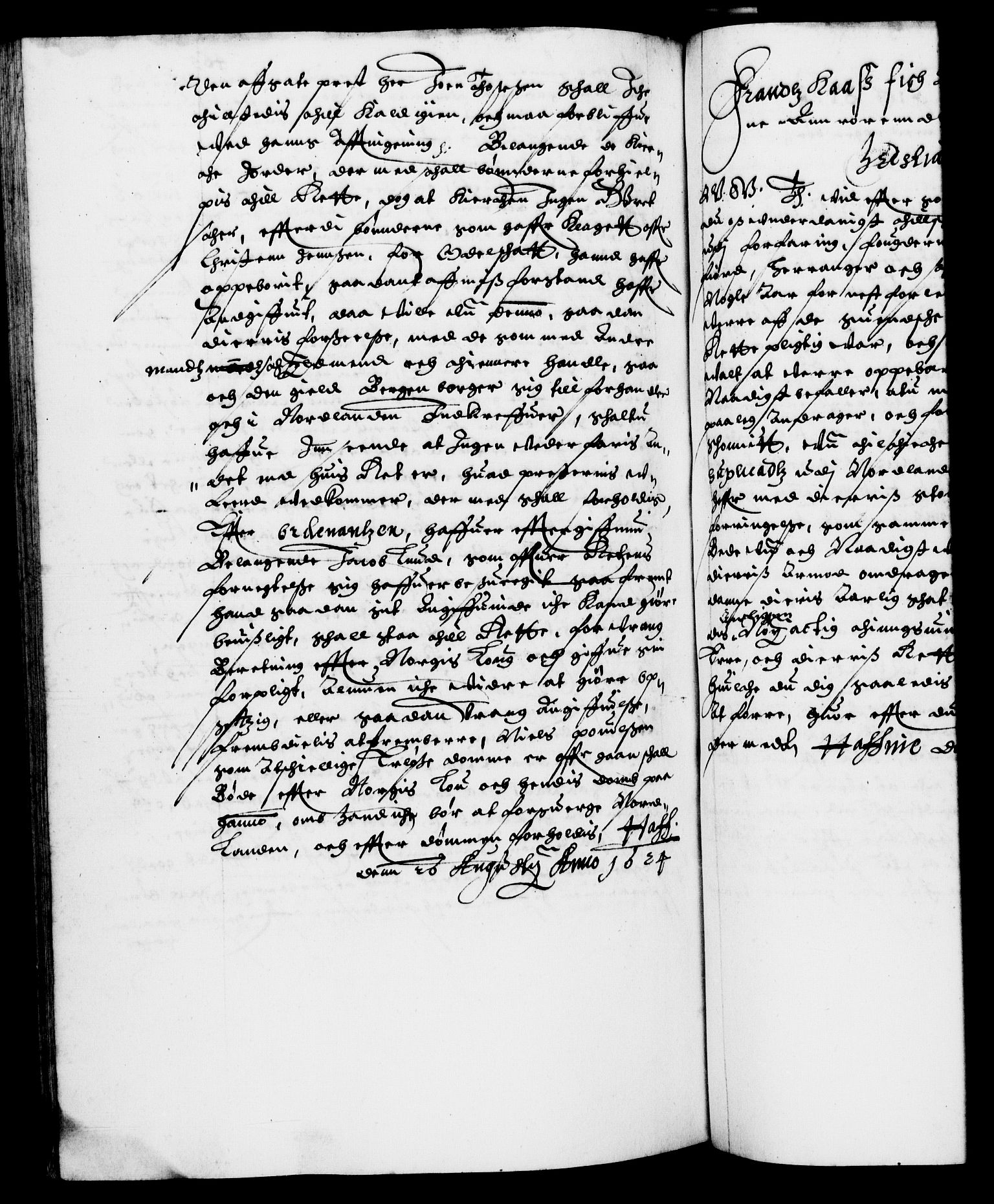 Danske Kanselli 1572-1799, AV/RA-EA-3023/F/Fc/Fca/Fcab/L0004: Norske tegnelser (mikrofilm), 1617-1627, p. 465b