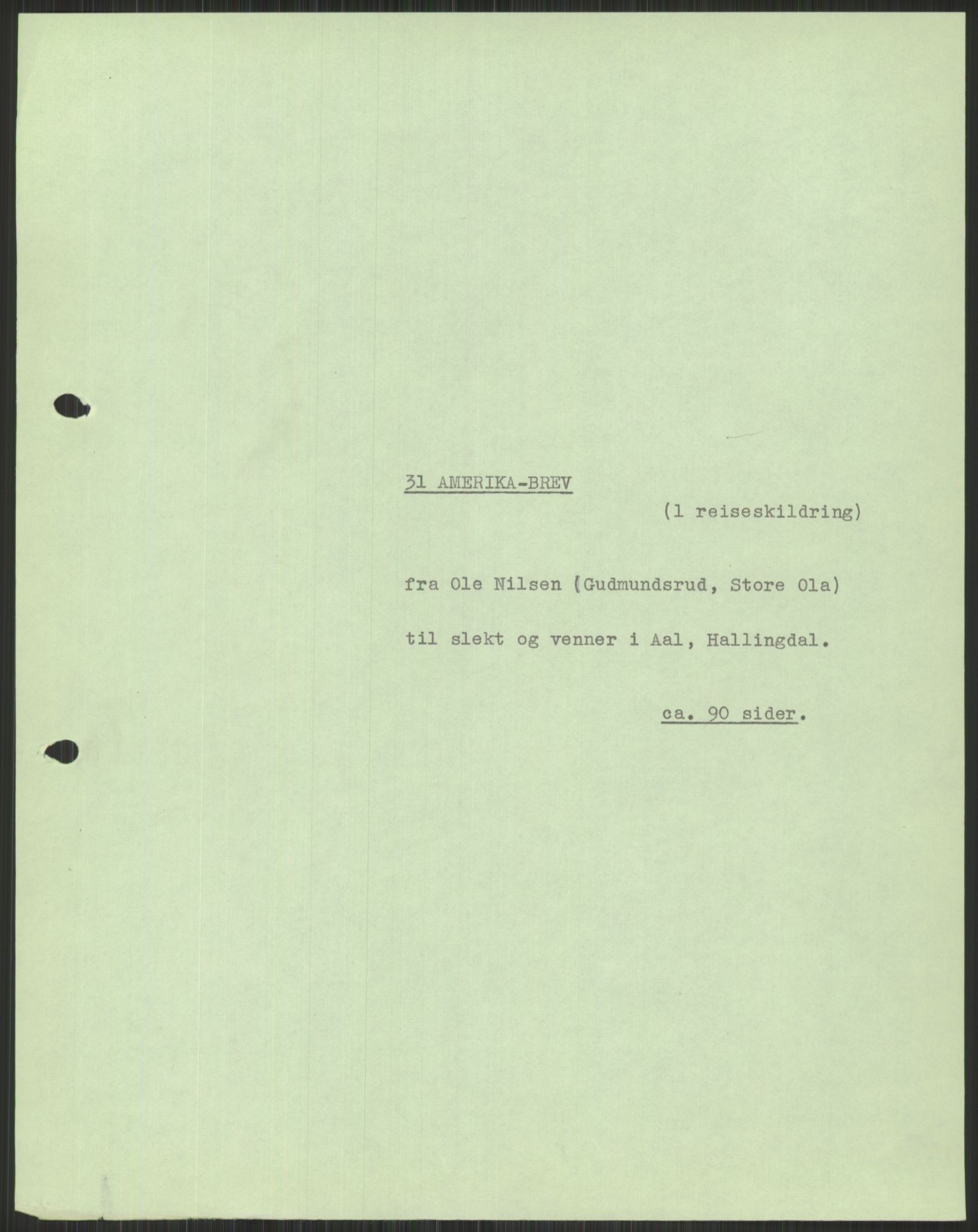 Samlinger til kildeutgivelse, Amerikabrevene, AV/RA-EA-4057/F/L0037: Arne Odd Johnsens amerikabrevsamling I, 1855-1900, p. 327
