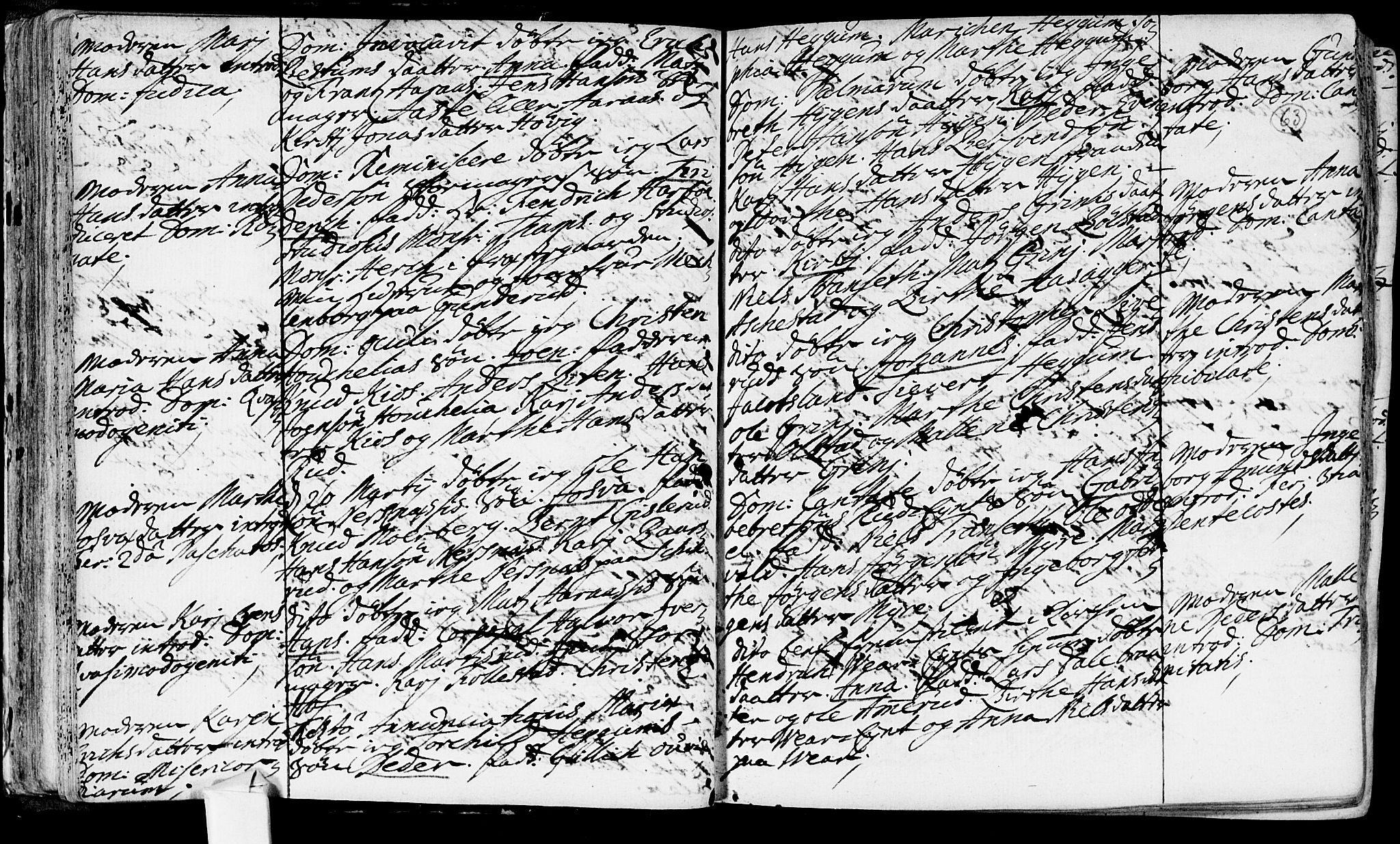 Røyken kirkebøker, AV/SAKO-A-241/F/Fa/L0002: Parish register (official) no. 2, 1731-1782, p. 63