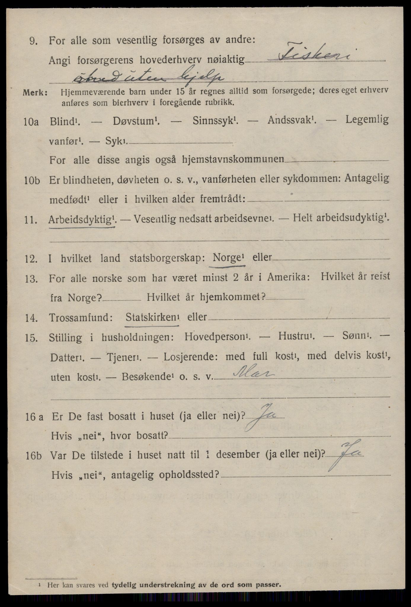 SAT, 1920 census for Valsøyfjord, 1920, p. 758