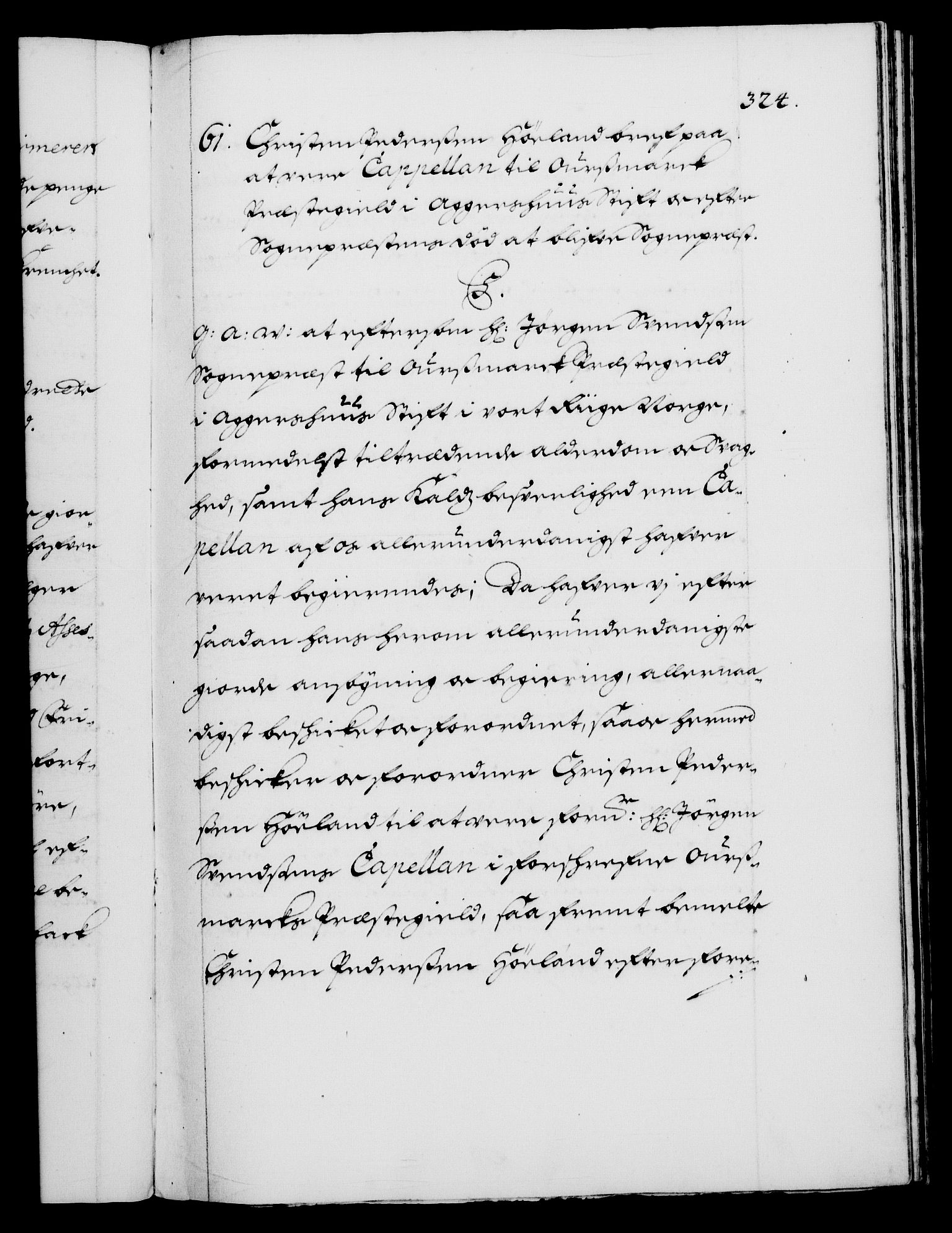 Danske Kanselli 1572-1799, RA/EA-3023/F/Fc/Fca/Fcaa/L0013: Norske registre (mikrofilm), 1681-1684, p. 324a
