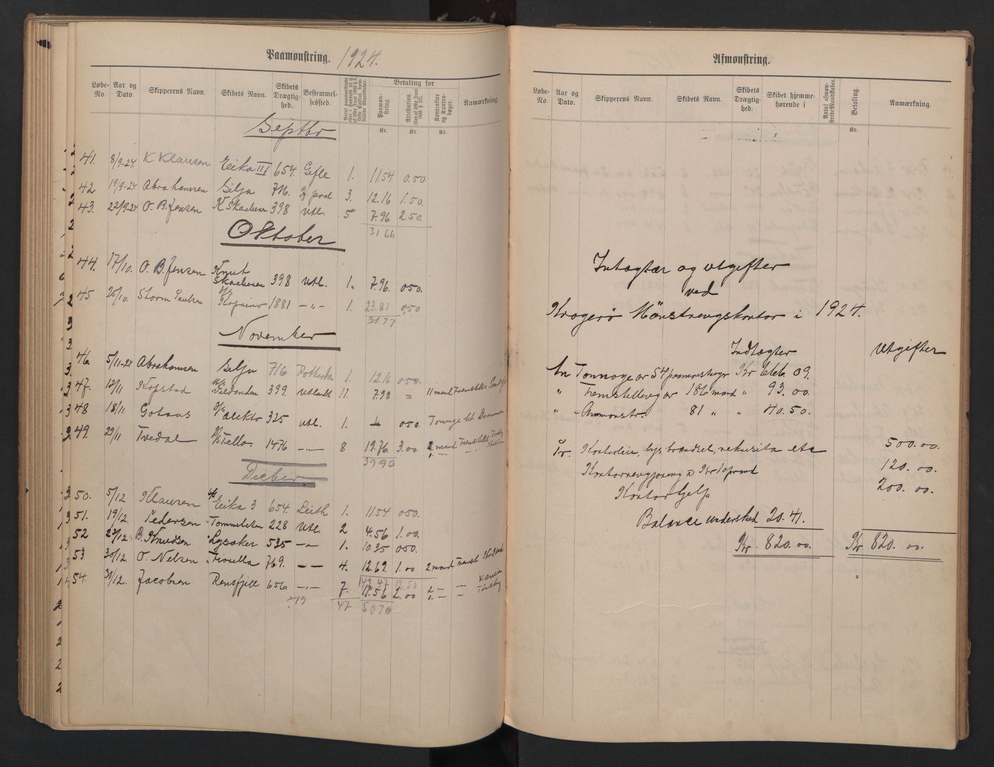 Kragerø innrulleringskontor, AV/SAKO-A-830/H/Ha/L0003: Mønstringsjournal, 1911-1930, p. 86