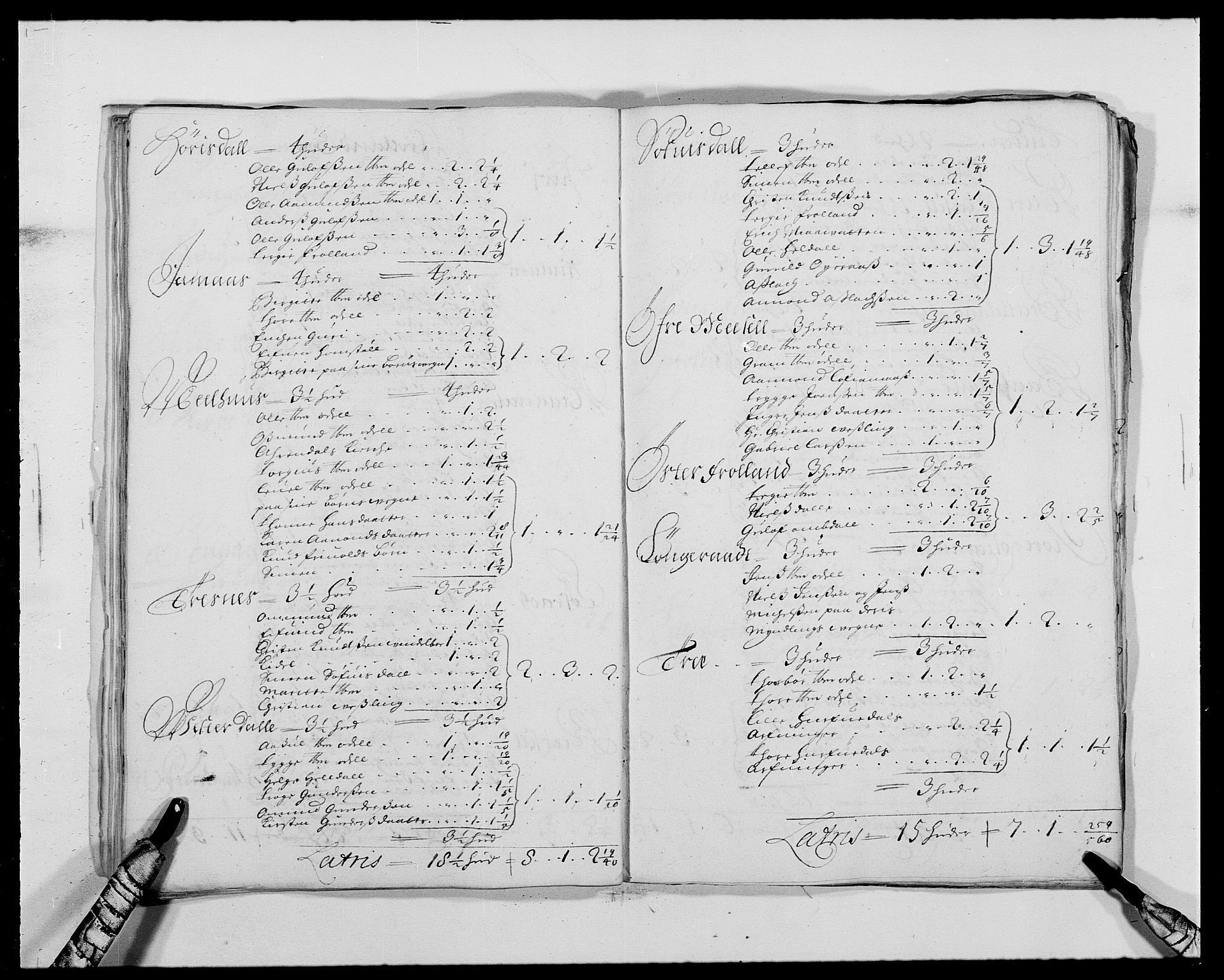 Rentekammeret inntil 1814, Reviderte regnskaper, Fogderegnskap, RA/EA-4092/R39/L2310: Fogderegnskap Nedenes, 1690-1692, p. 175
